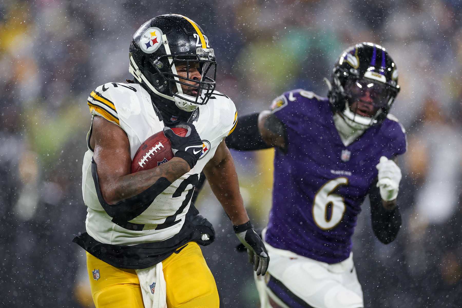 Pittsburgh Steelers running back Najee Harris