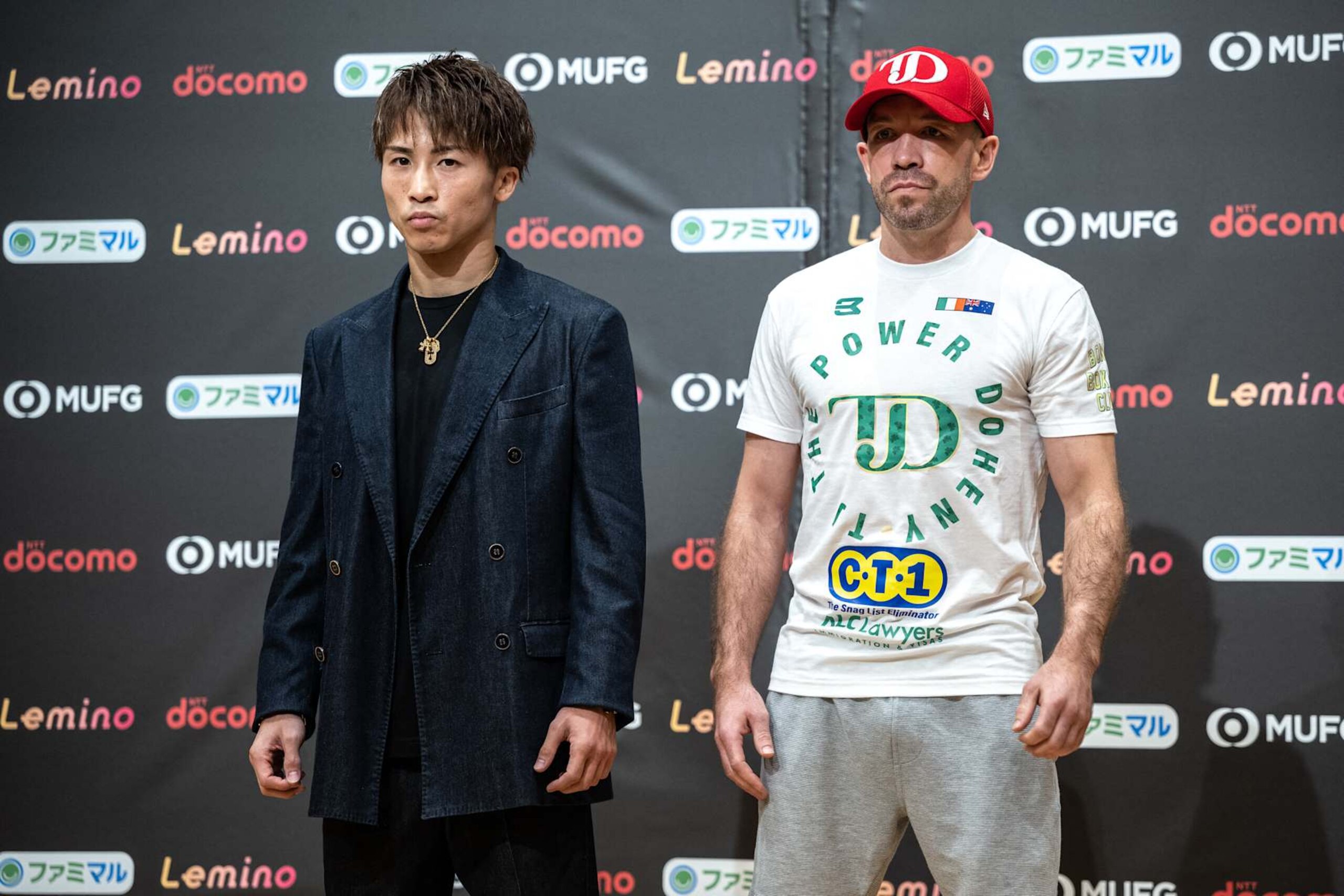 Naoya Inoue and TJ Doheny Naoya Inoue and TJ Doheny