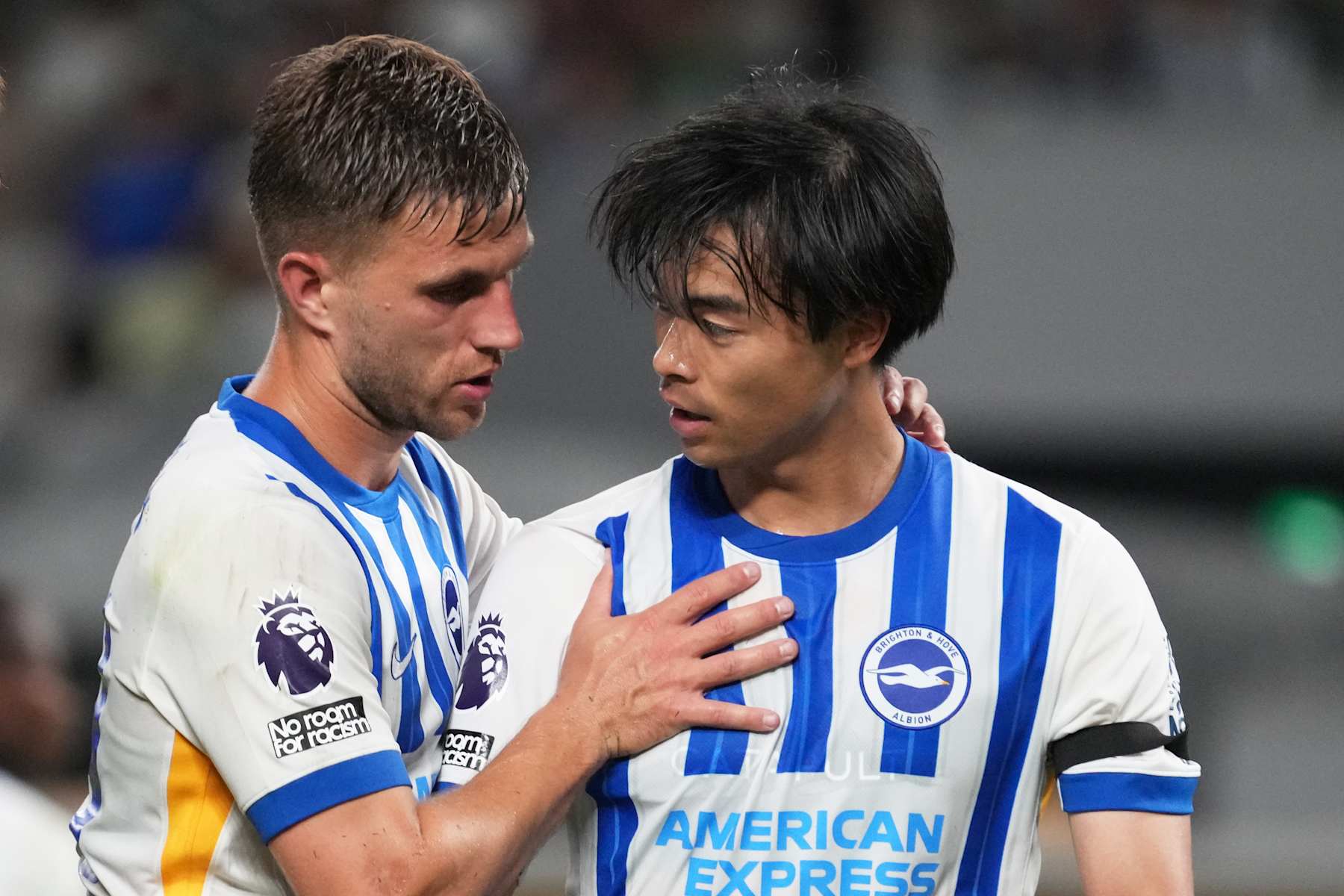 Joël Veltman and Kaoru Mitoma.