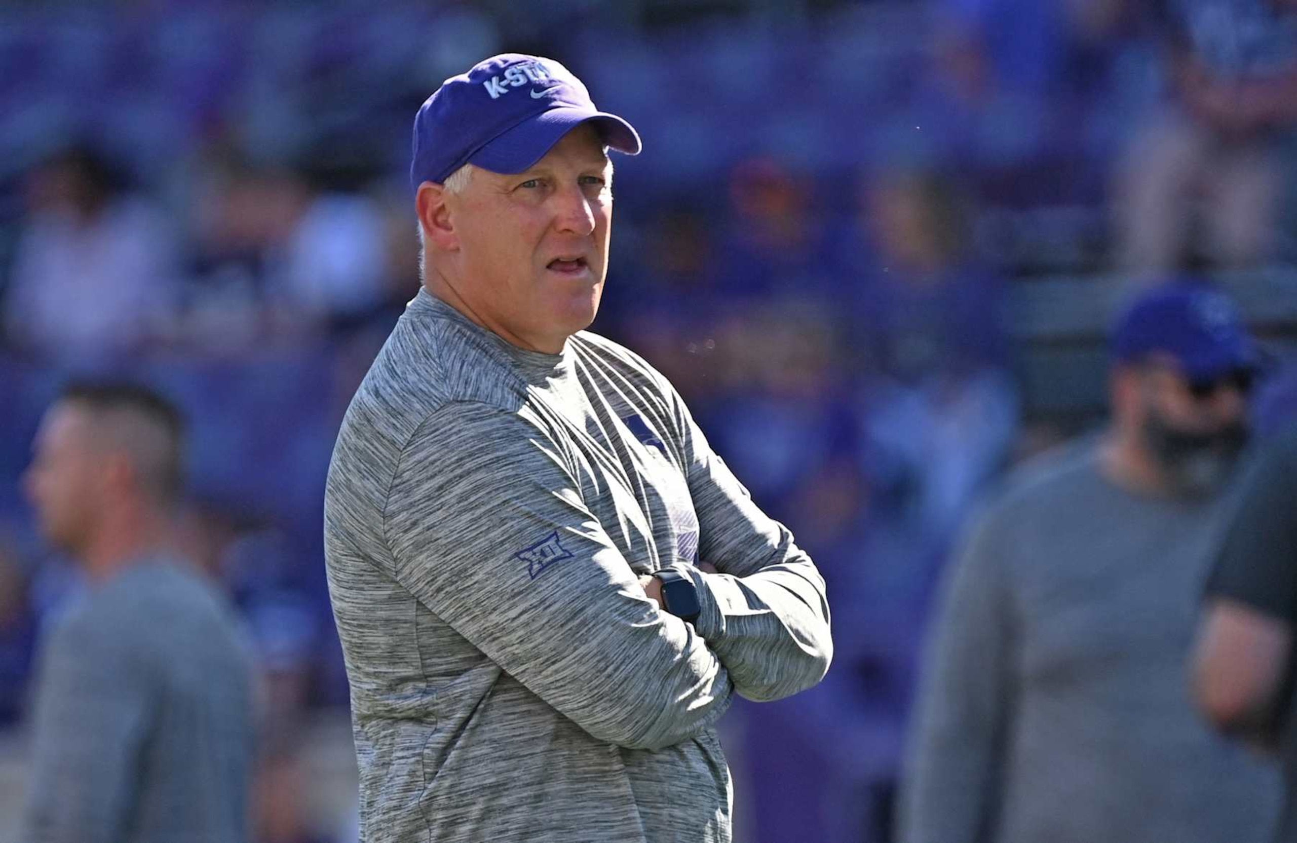Kansas State head coach Chris Klieman