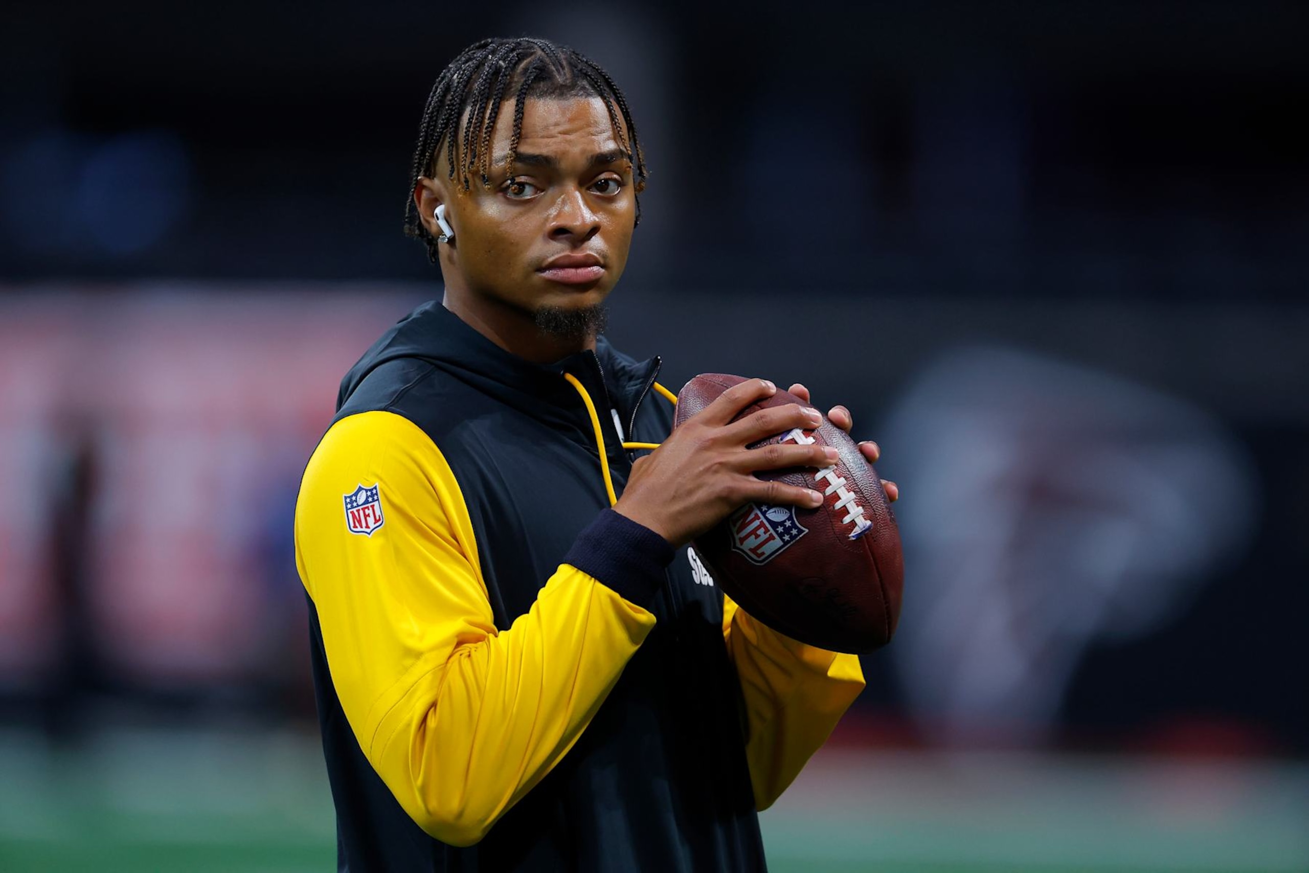 Steelers QB Justin Fields Steelers QB Justin Fields