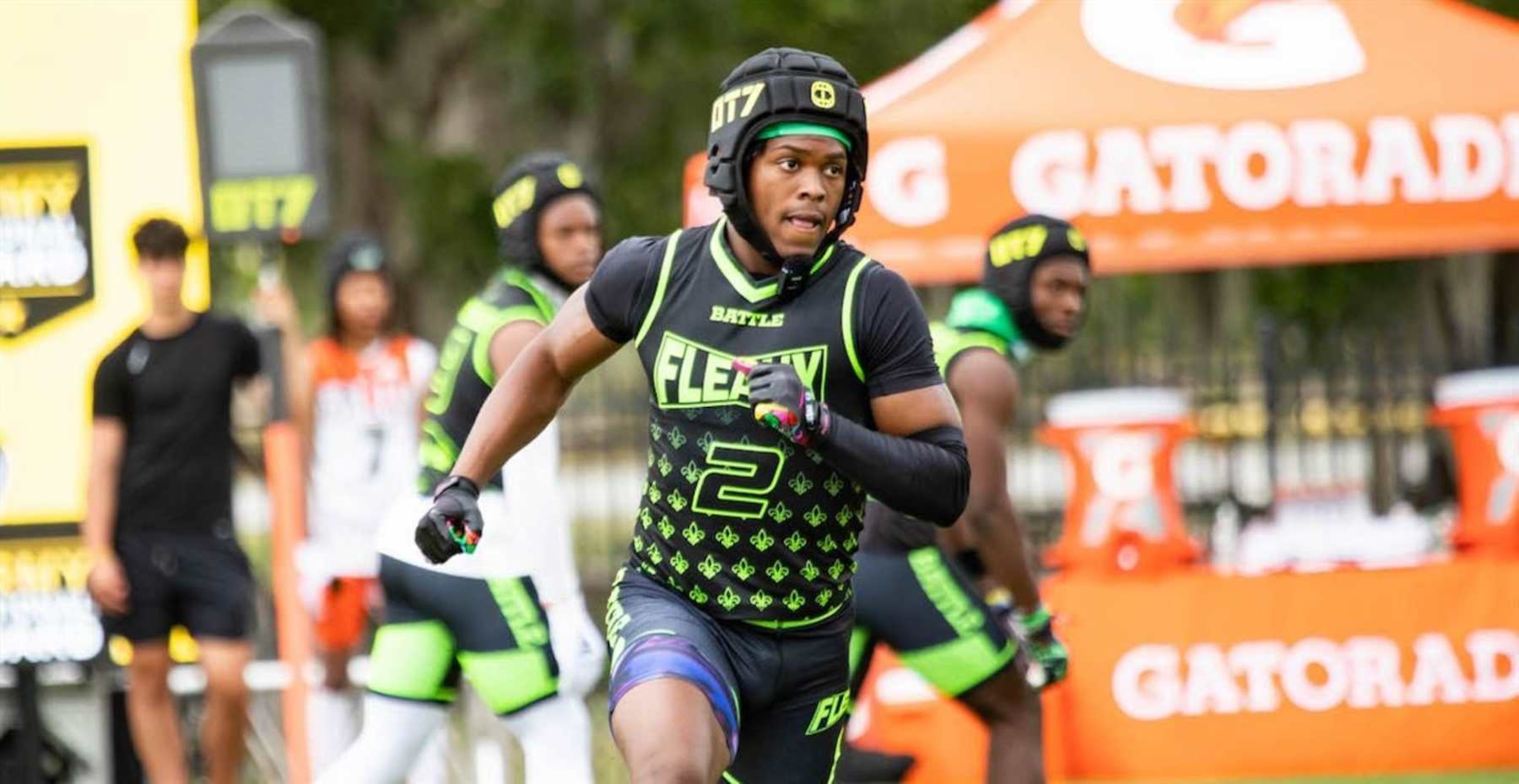 LSU running back pledge Harlem Berry