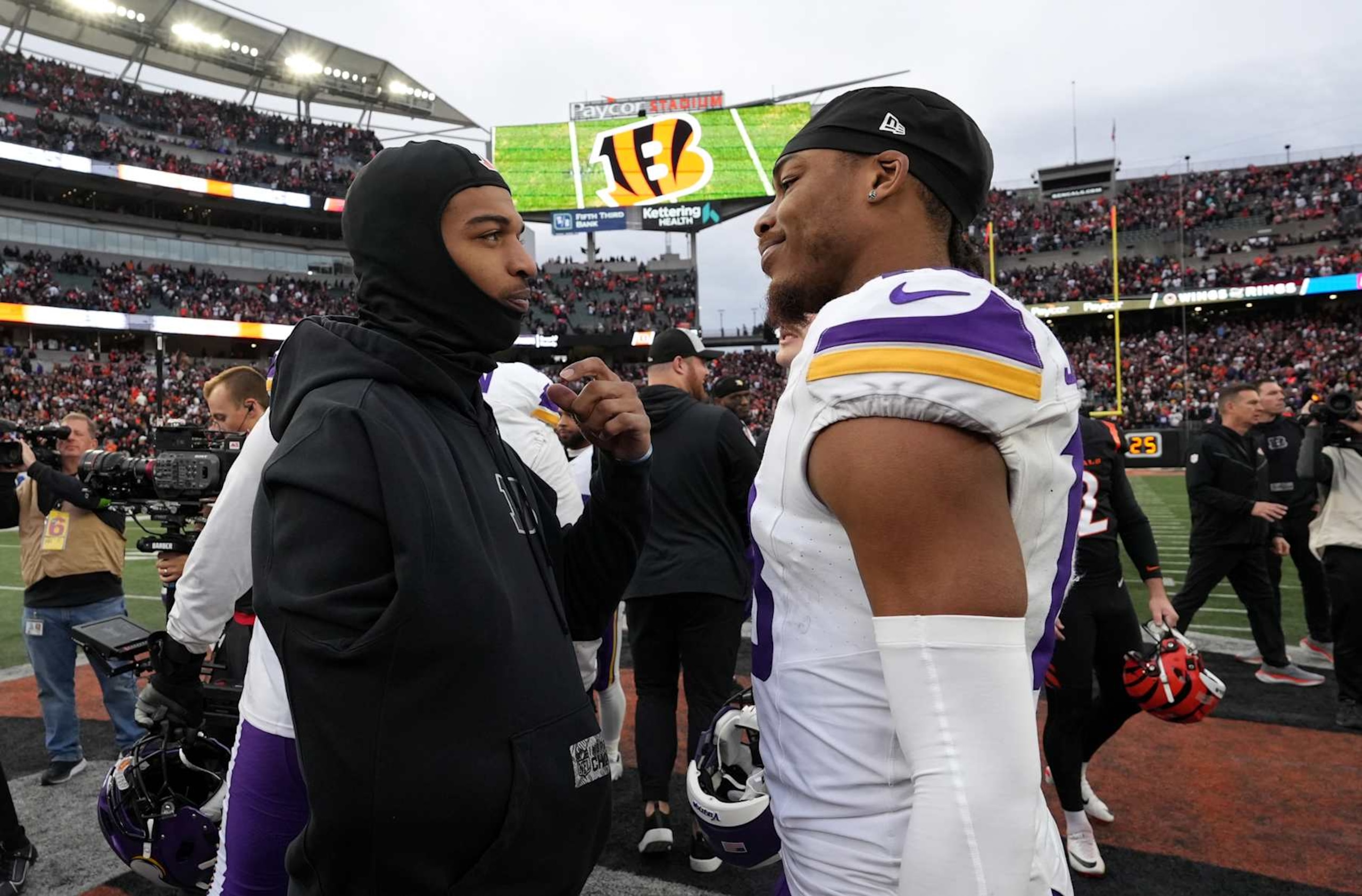 Ja'Marr Chase and Justin Jefferson Ja'Marr Chase and Justin Jefferson