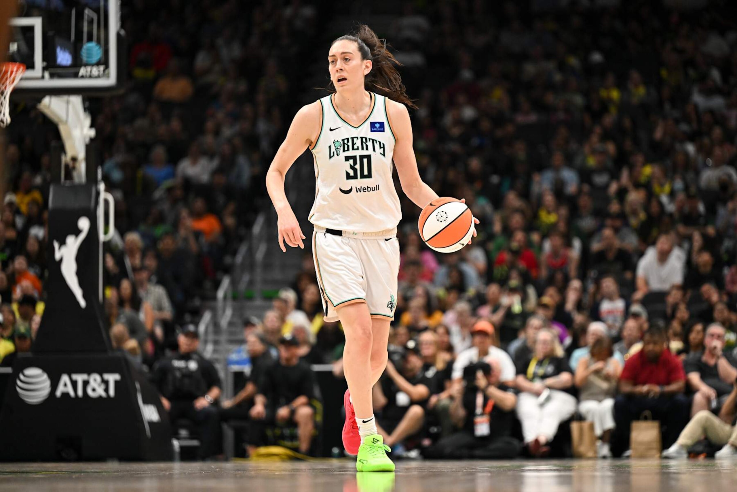 Liberty forward Breanna Stewart Liberty forward Breanna Stewart