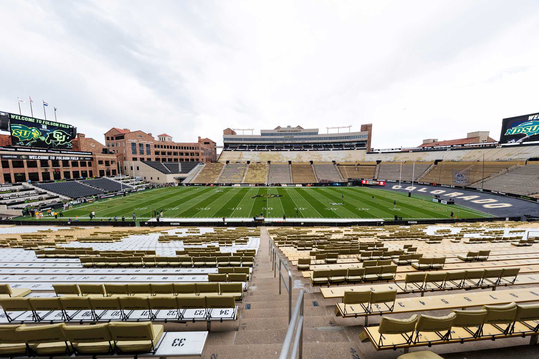 Man Arrested After Driving onto Colorado Field