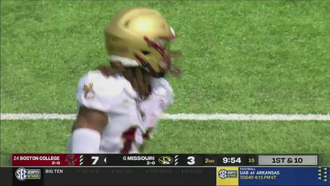 No. 6 Missouri Earns Ranked Win, Tops No. 24 Boston College 27 No. 6 Missouri Earns Ranked Win, Tops No. 24 Boston College 27