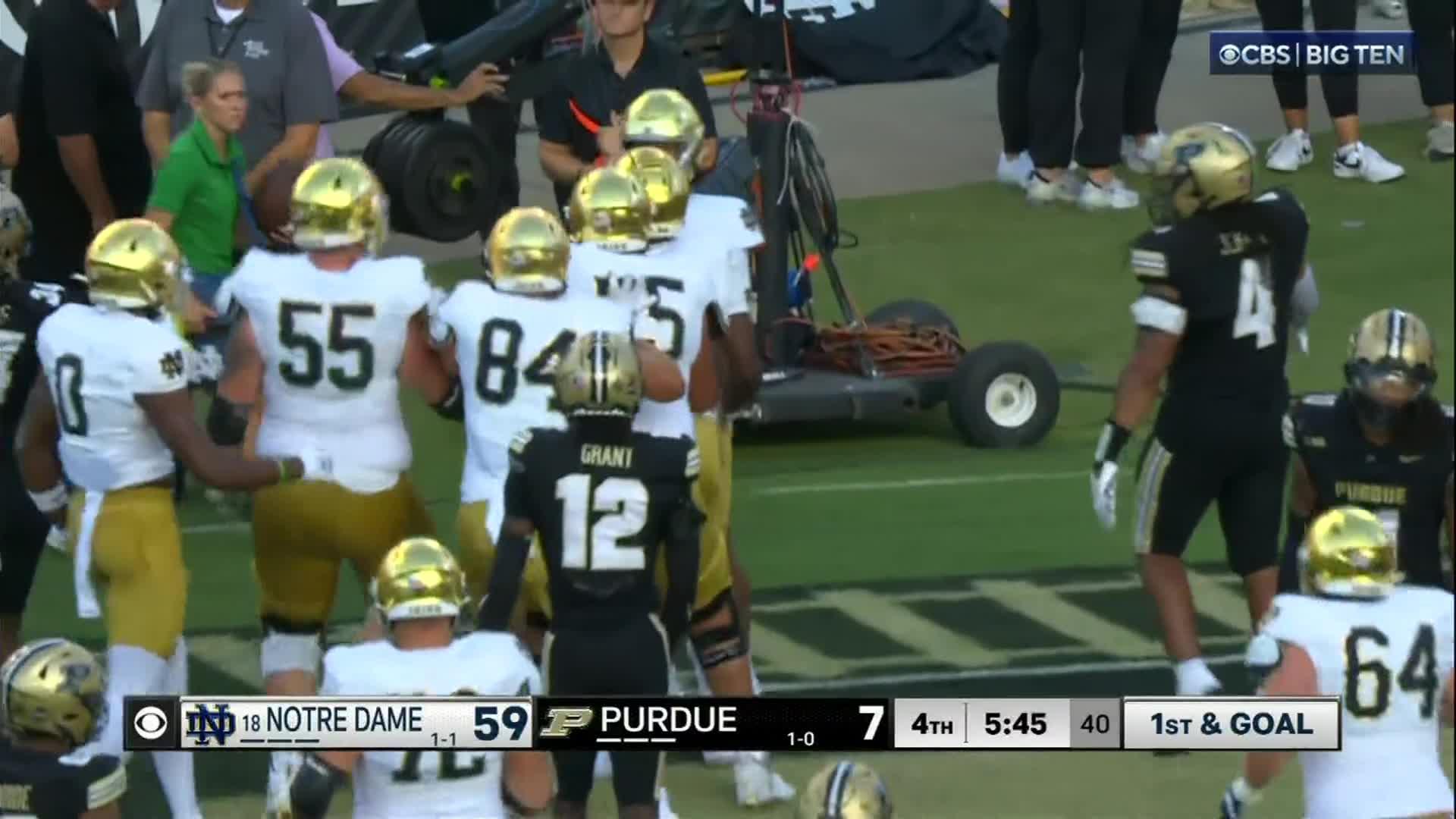 Notre Dame Drops 66 on Purdue 😵