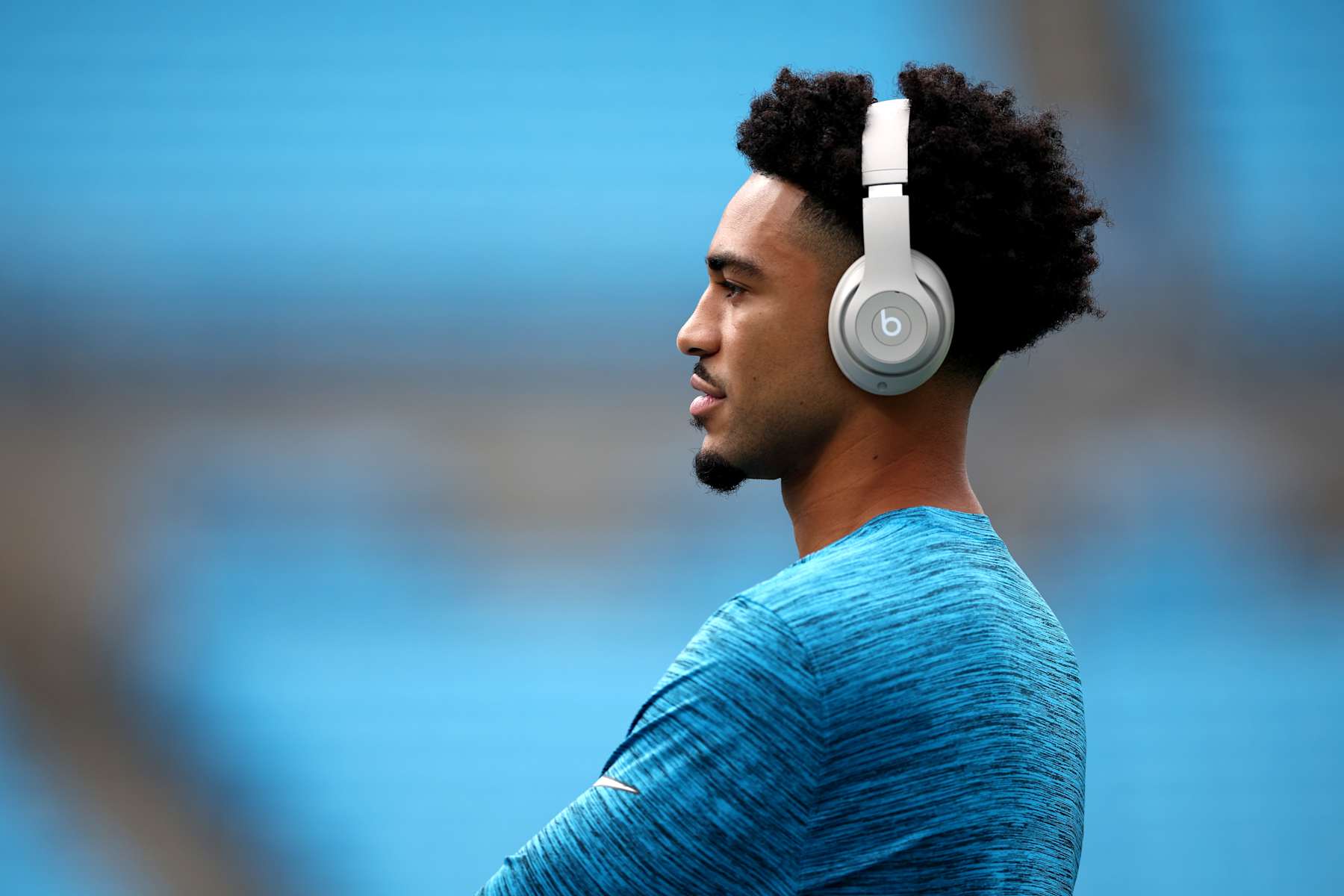 CHARLOTTE, NORTH CAROLINA - SEPTEMBER 15: Quarterback Bryce Young #9 of the Carolina Panthers looks on prior to the first half of the game against the Los Angeles Chargers at Bank of America Stadium on September 15, 2024 in Charlotte, North Carolina. (Photo by Jared C. Tilton/Getty Images)