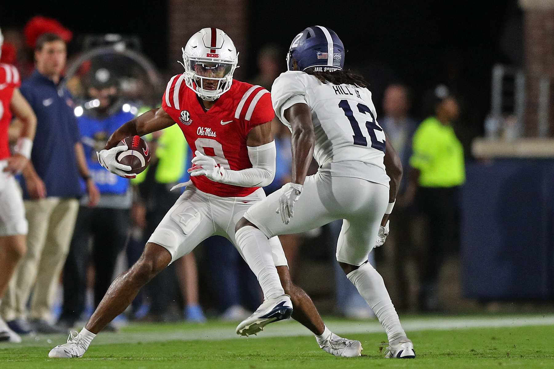 Tre Harris of Ole Miss.