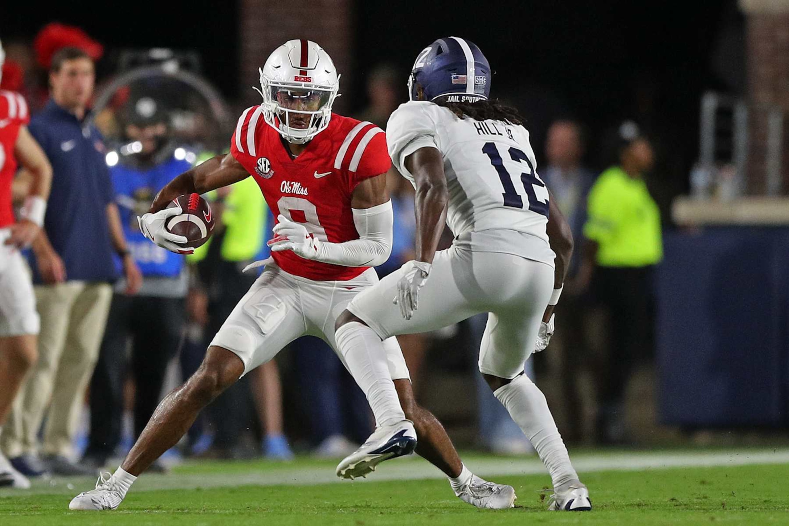 Tre Harris of Ole Miss.