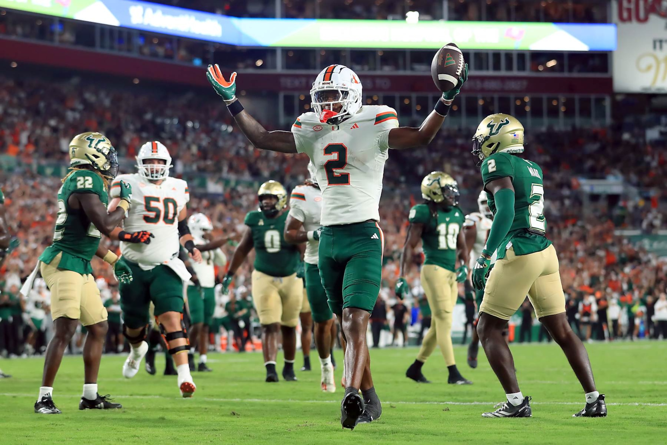 Isaiah Horton of Miami.