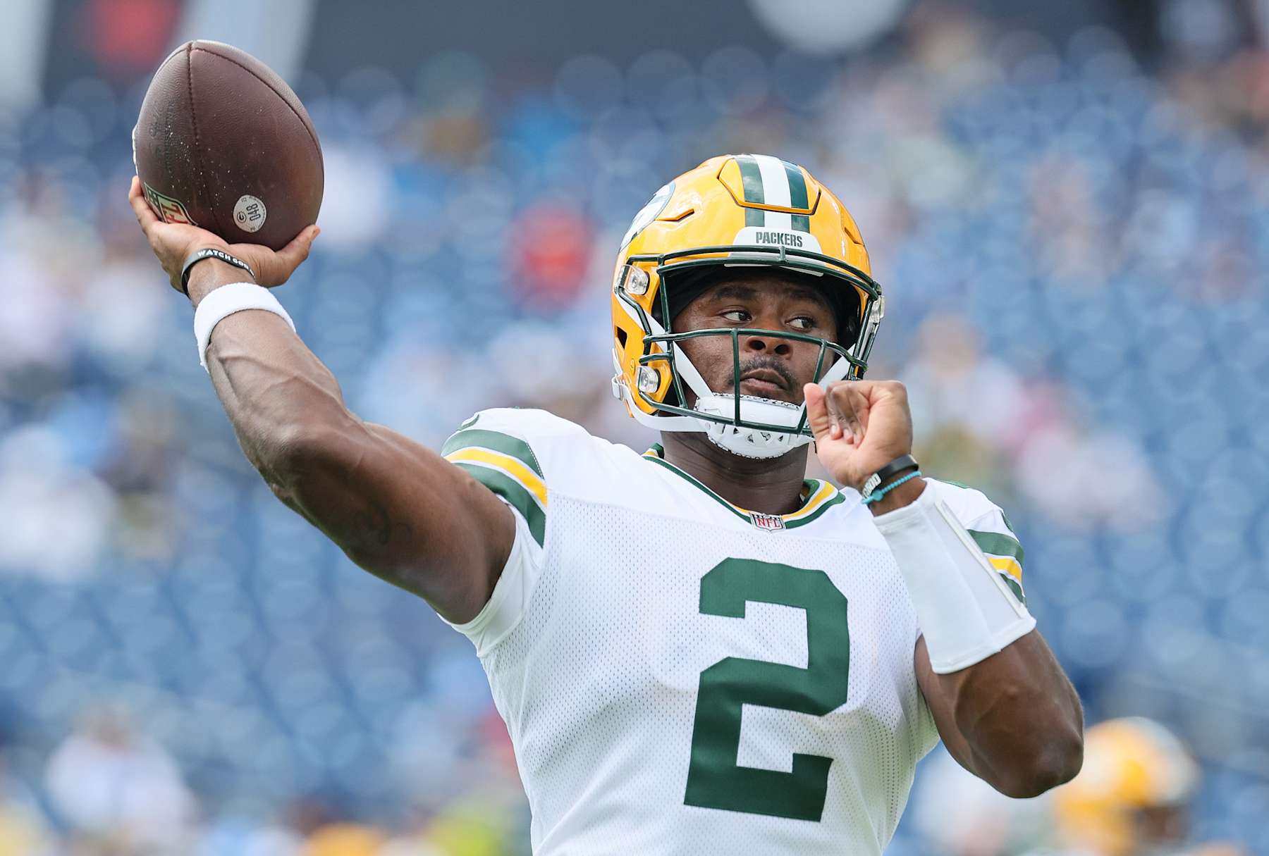 Packers QB Malik Willis Packers QB Malik Willis