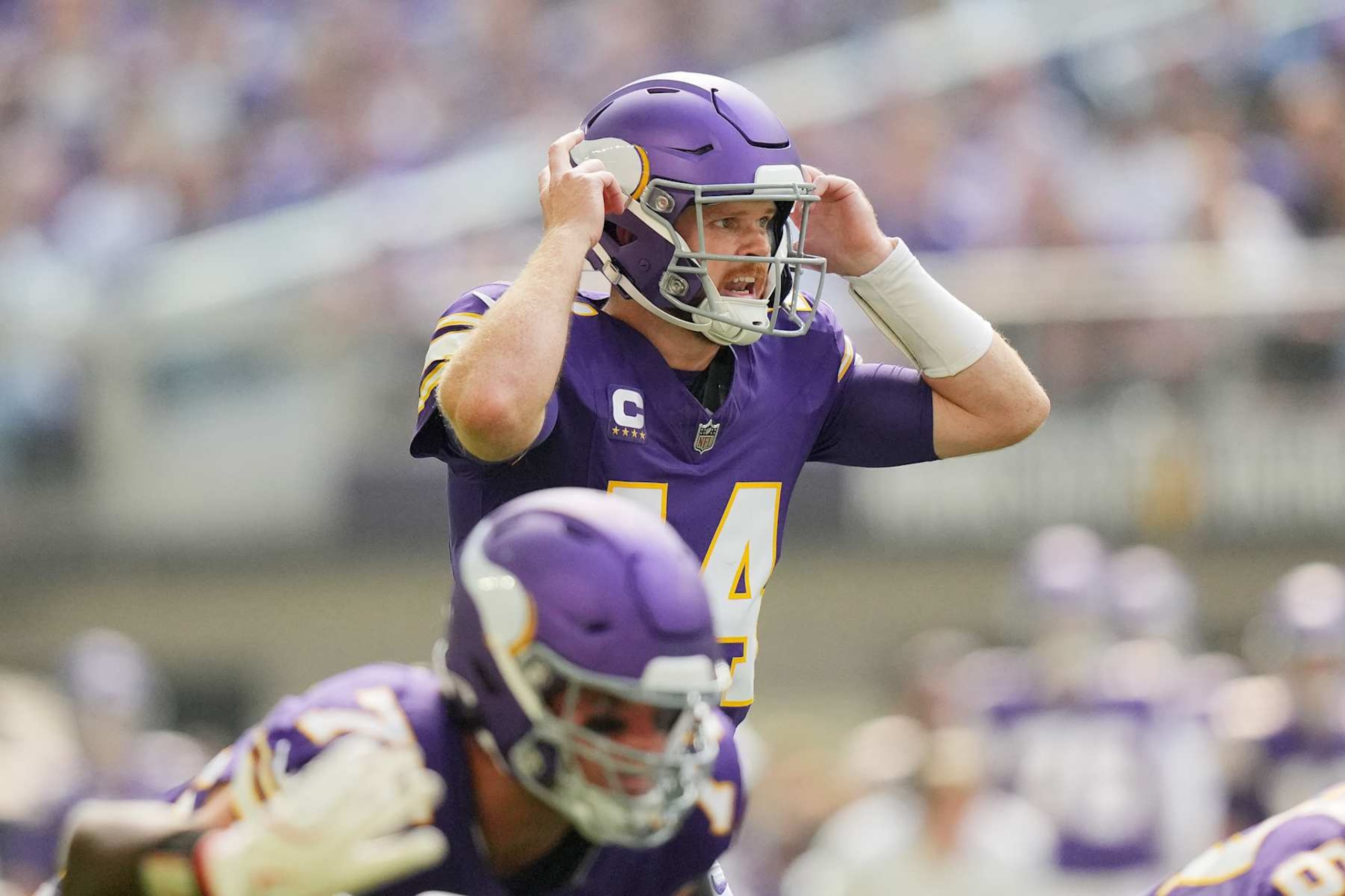 Vikings QB Sam Darnold Vikings QB Sam Darnold