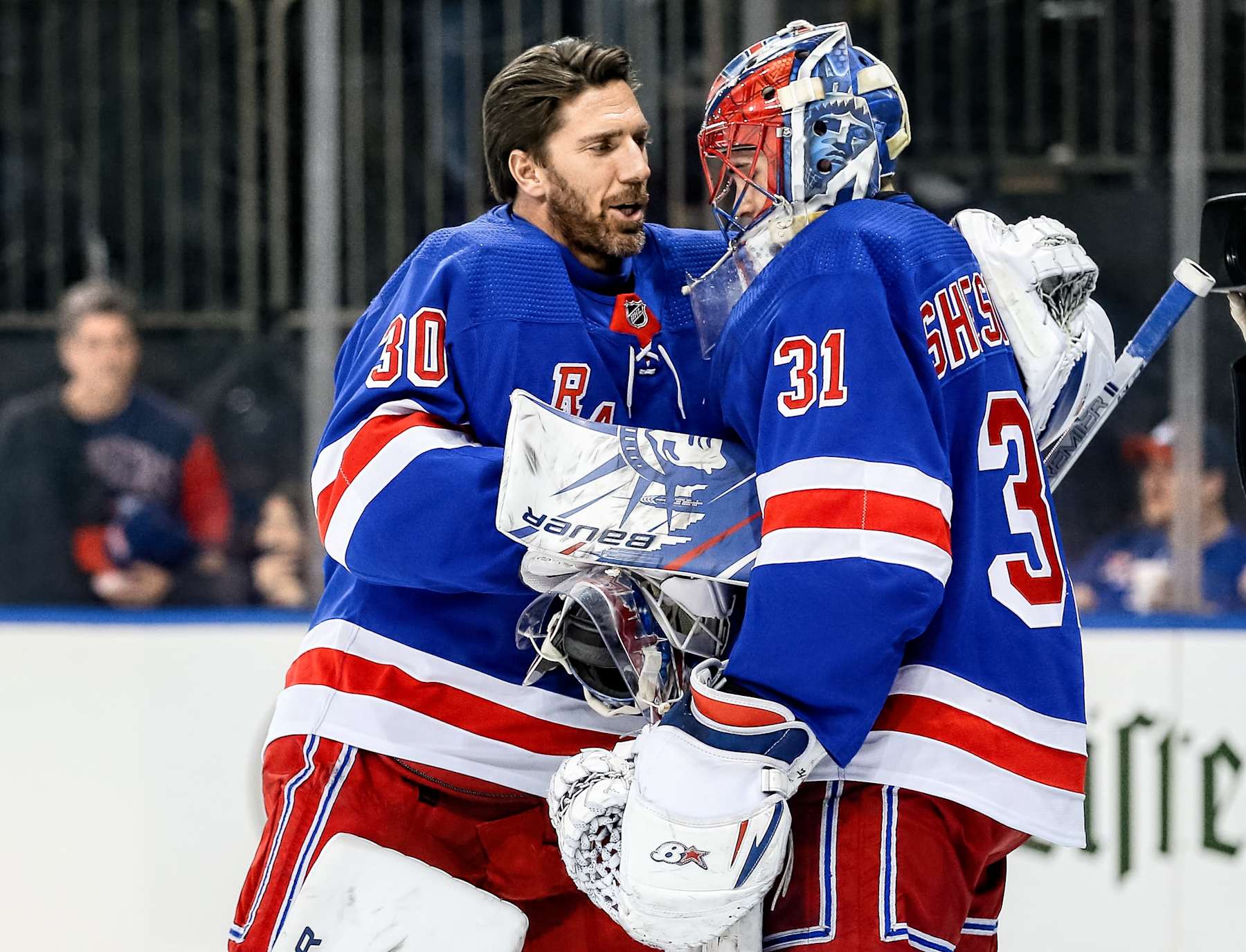 Henrik Lundqvist and Igor Shesterkin.