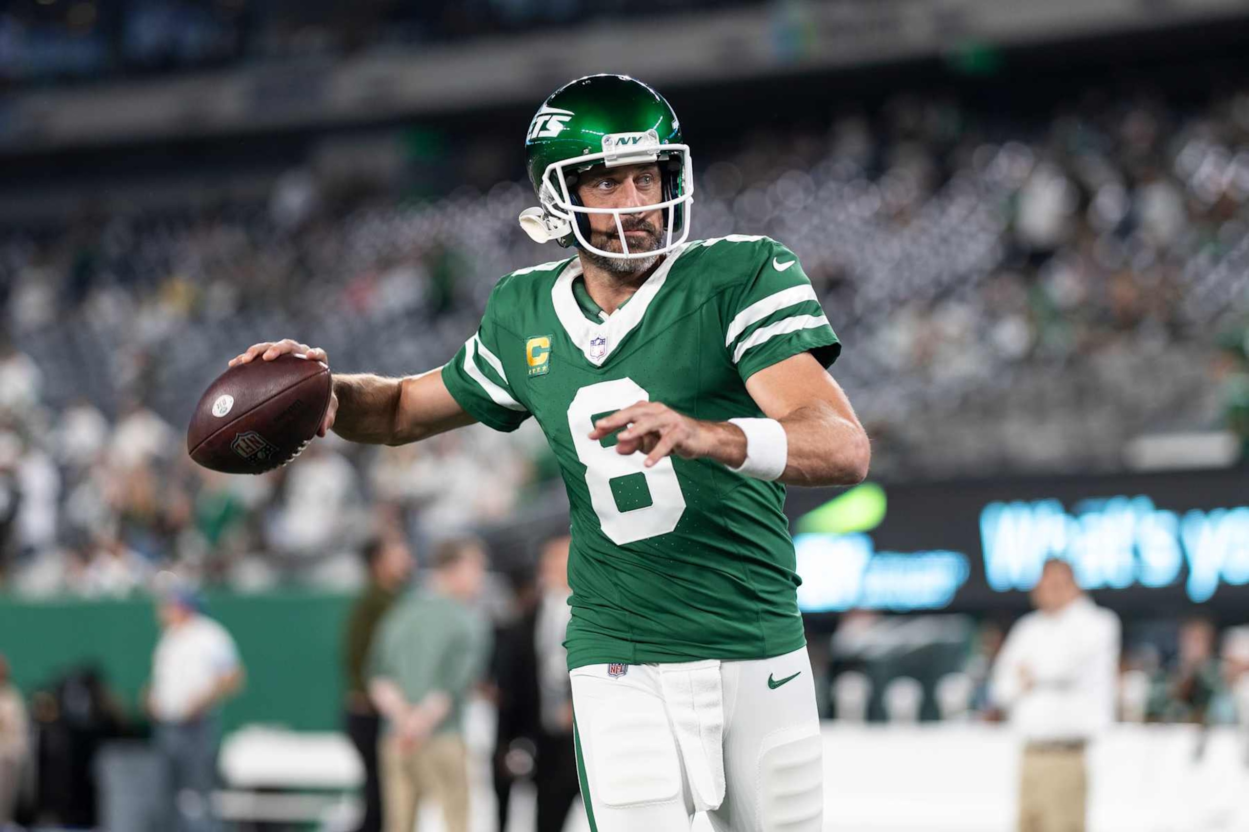 Jets QB Aaron Rodgers Jets QB Aaron Rodgers