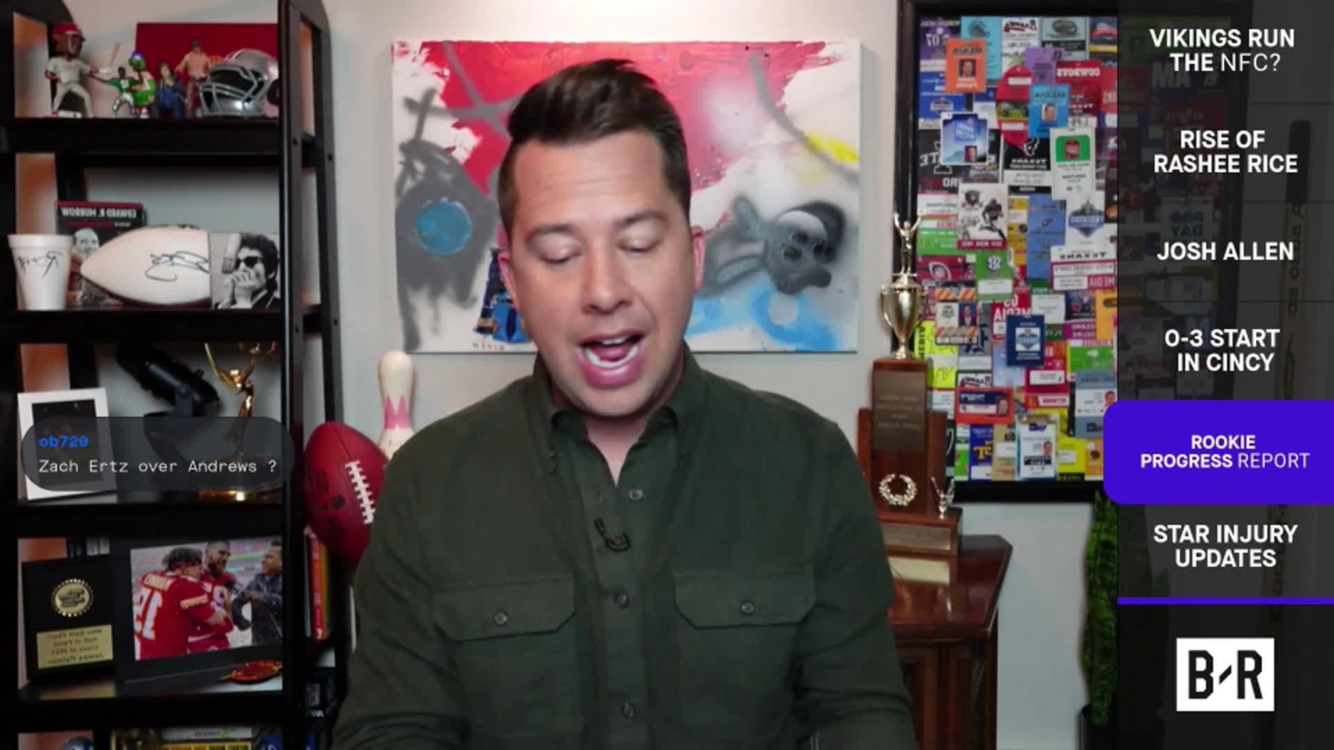 Glazer Caleb Williams, Bears Players Meet with OC Waldron to Express