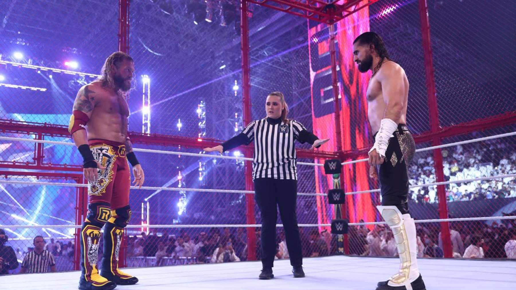 Edge and Seth Rollins had one of the greatest Hell in a Cell matches of the modern era in 2021.