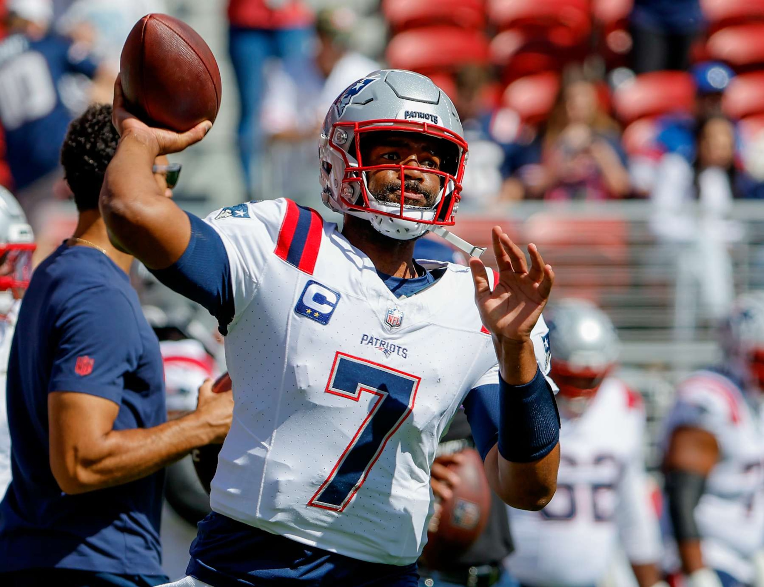Patriots QB Jacoby Brissett