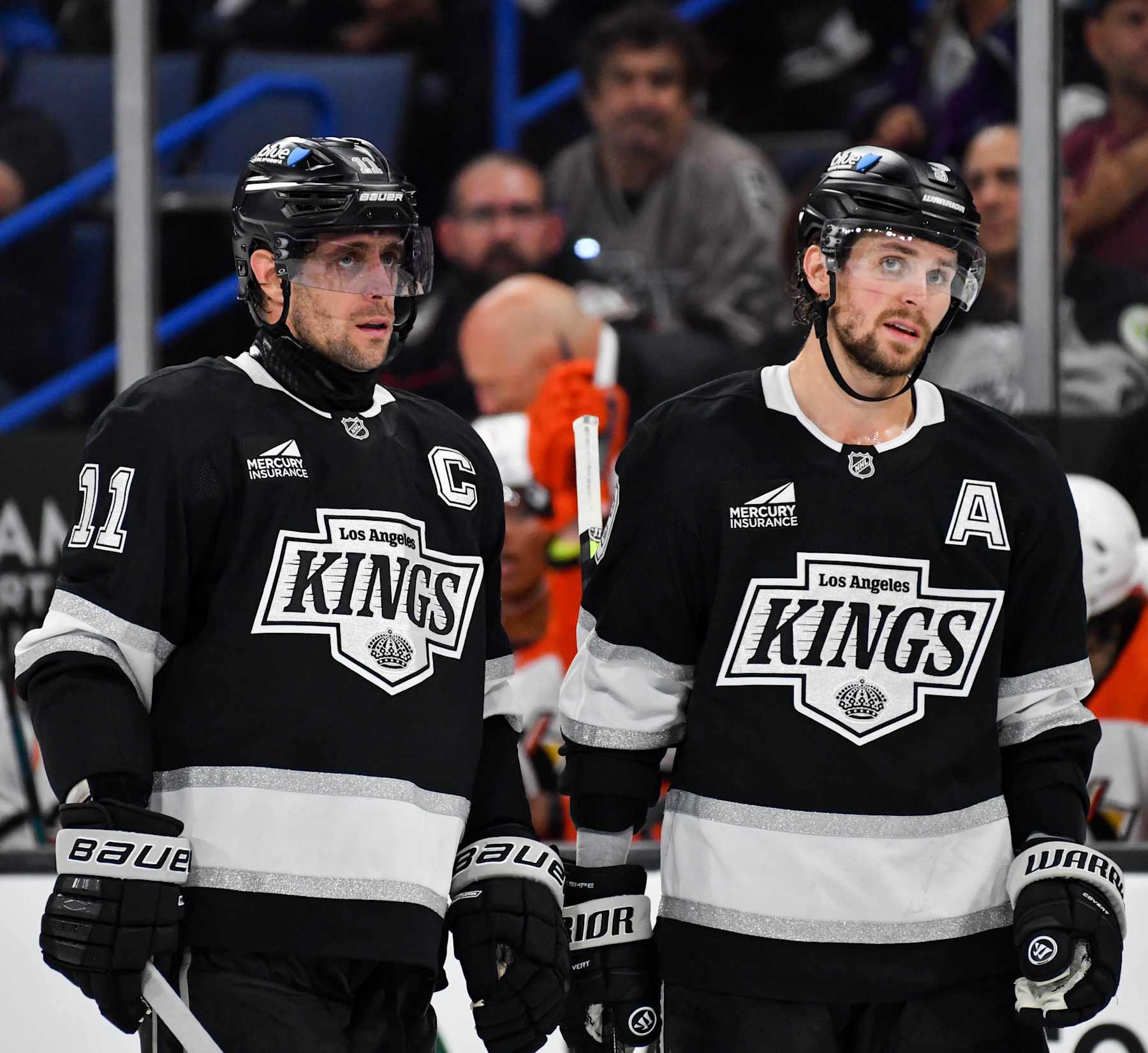 Anze Kopitar and Adrian Kempe.