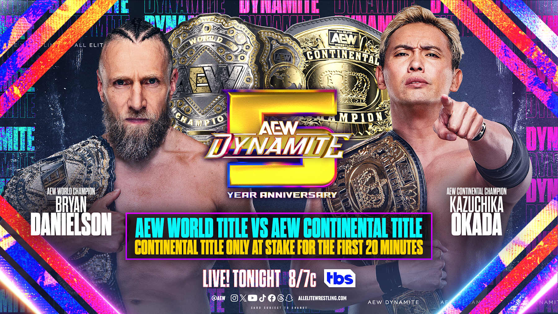 AEW Dynamite 5th Anniversary Results Winners, Live Grades, Reaction and Highlights