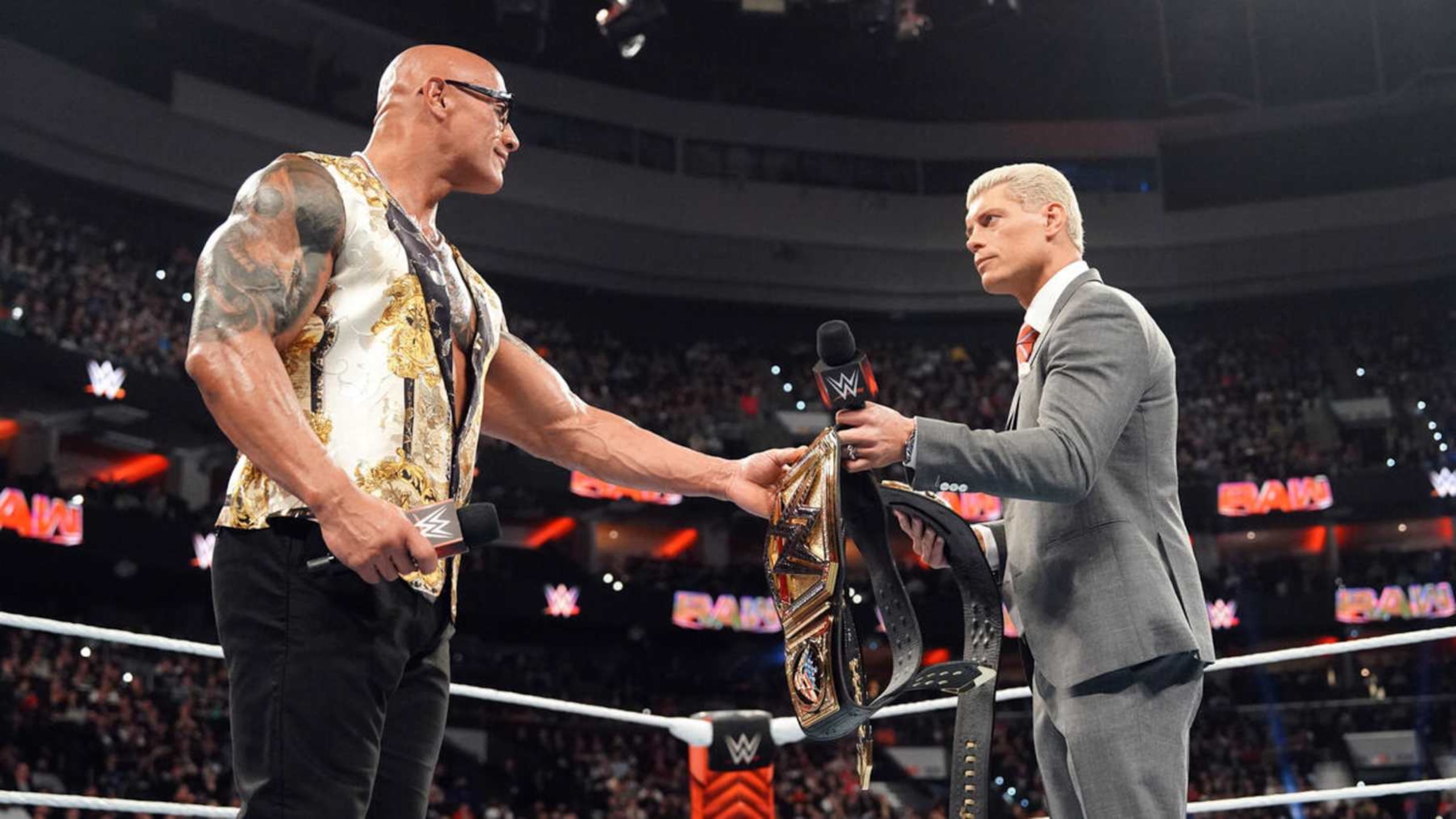 The time for The Rock to challenge Cody Rhodes for the Undisputed WWE Championship is drawing closer. The time for The Rock to challenge Cody Rhodes for the Undisputed WWE Championship is drawing closer.