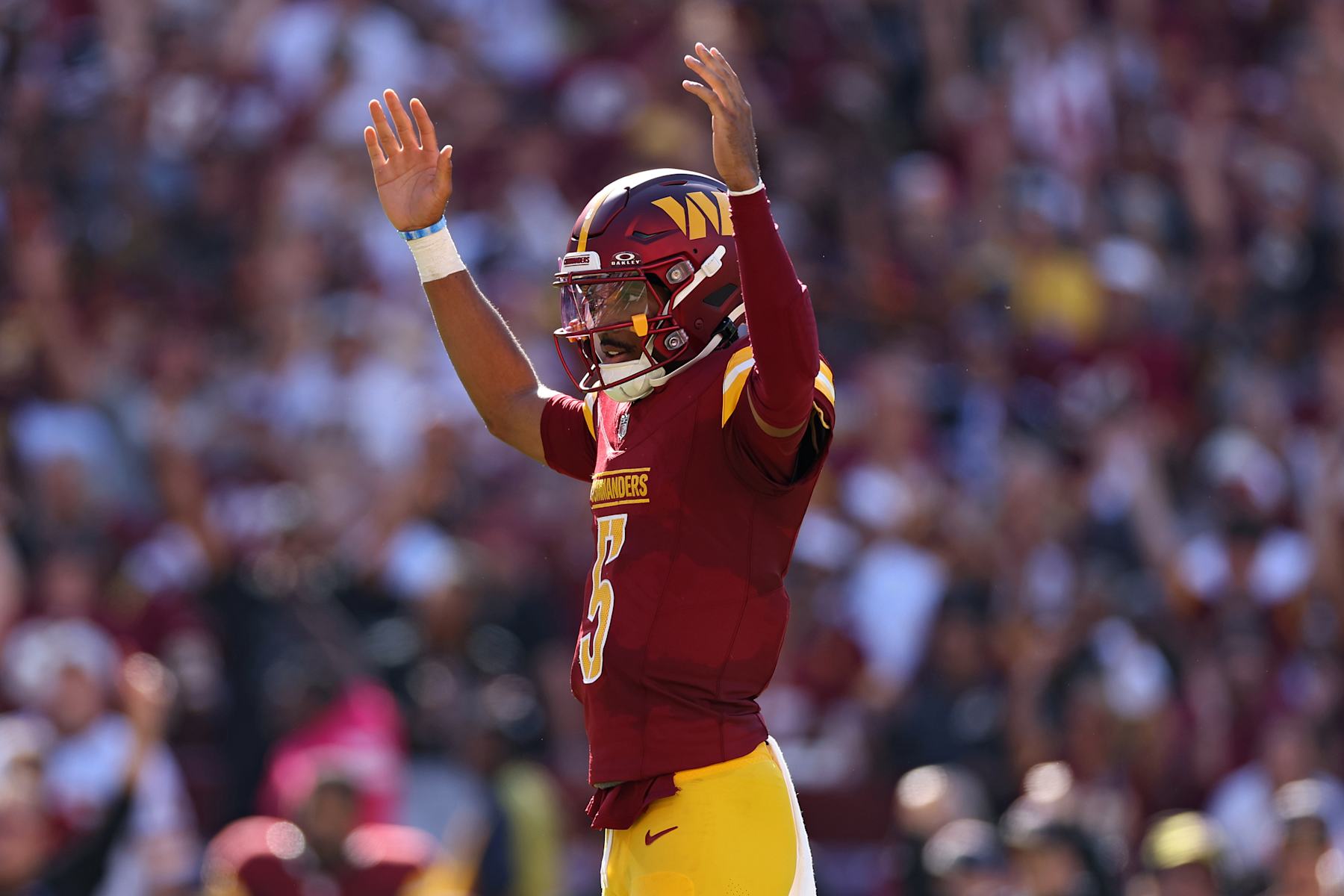 Commanders QB Jayden Daniels