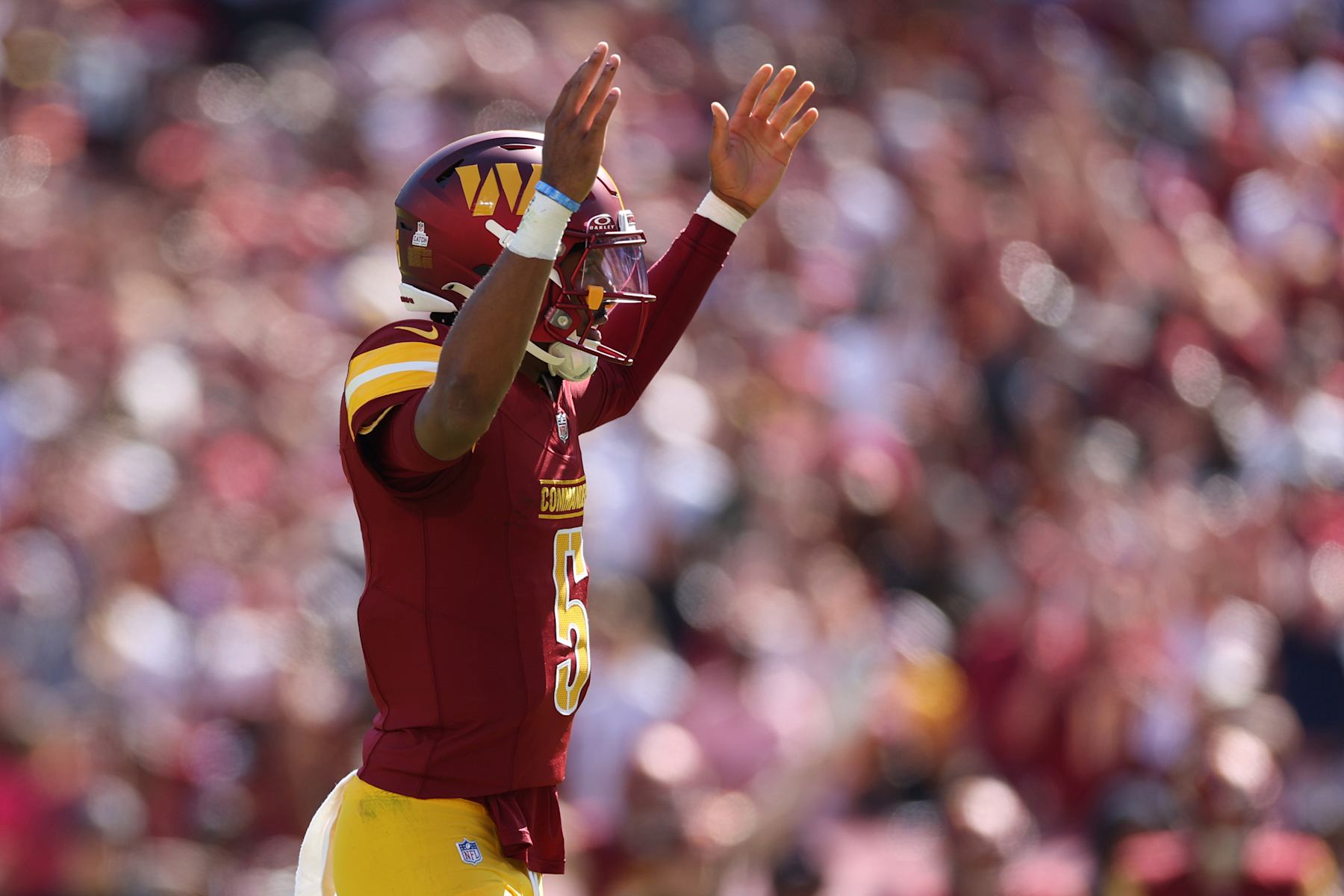 Commanders QB Jayden Daniels