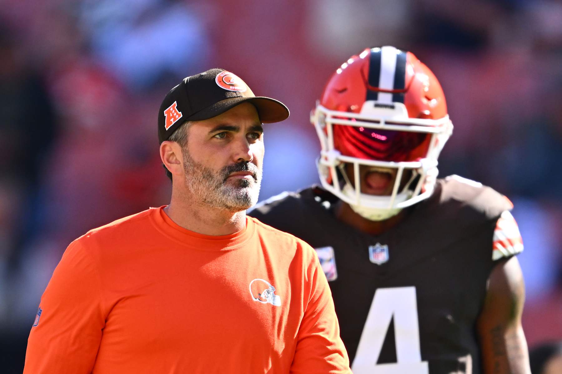 Browns head coach Kevin Stefanski