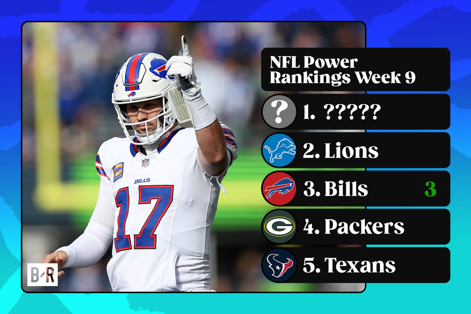 B/R Experts Week 9 NFL Power Rankings: Where Does Every Team Stand?