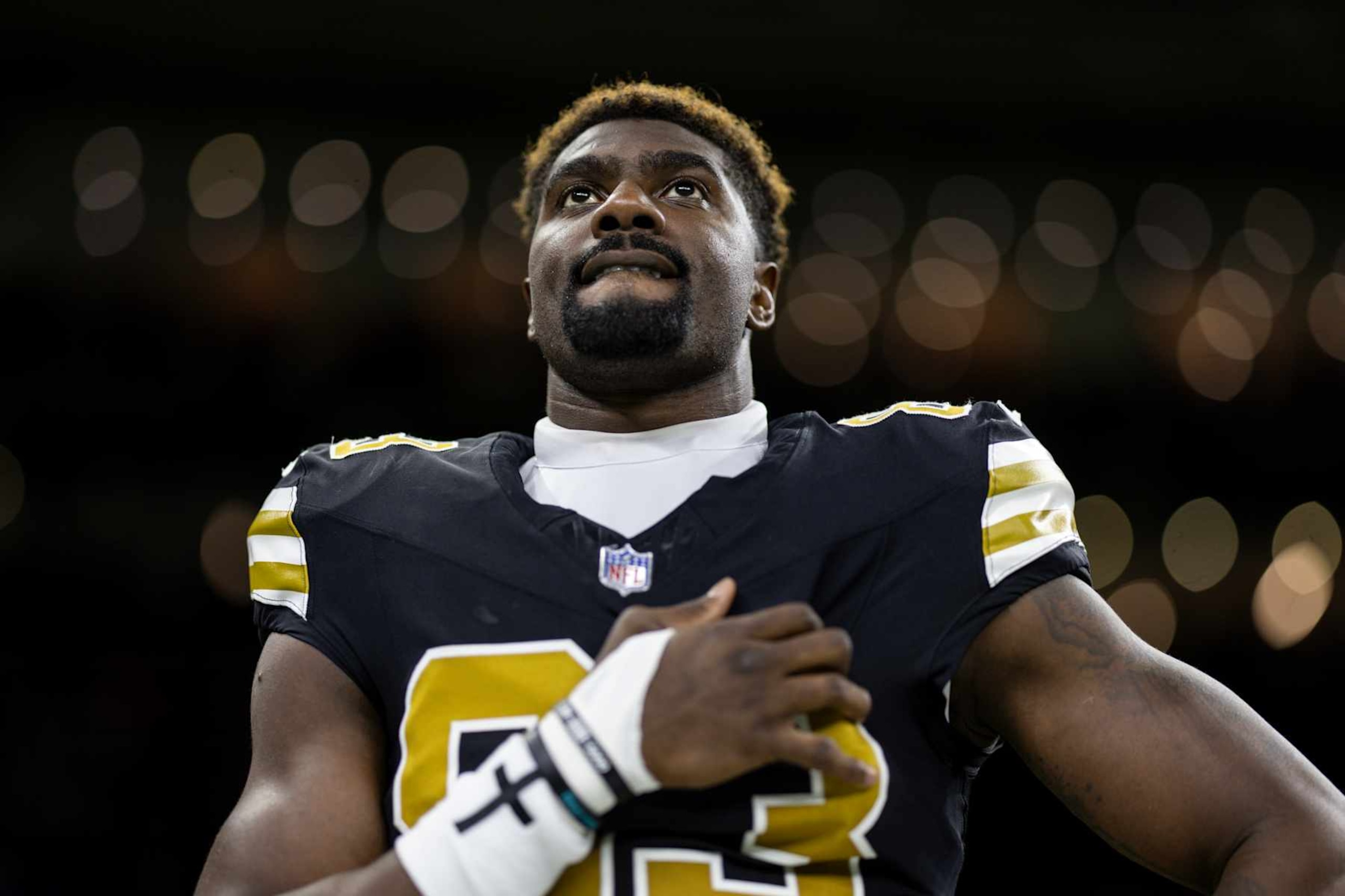 Saints TE Juwan Johnson 