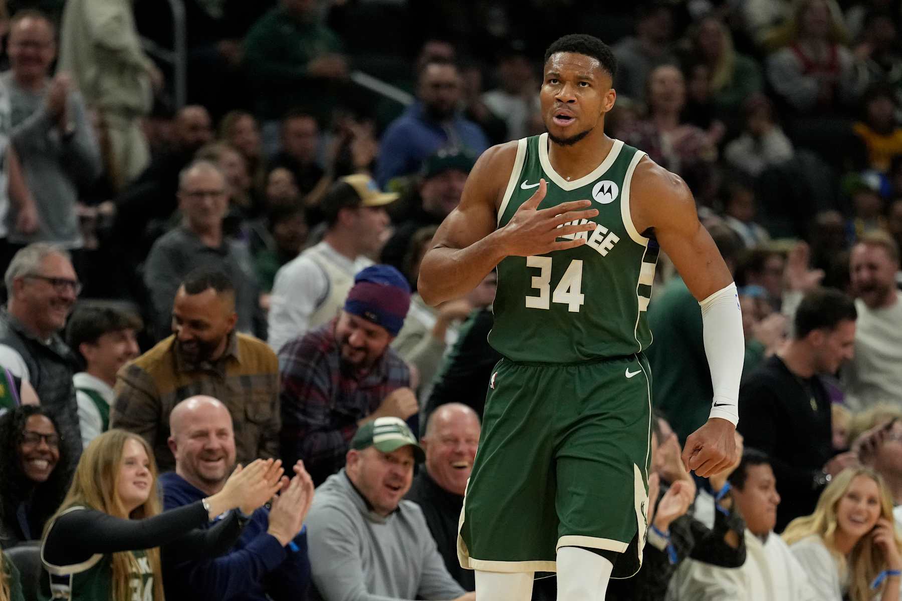 Bucks forward Giannis Antetokounmpo