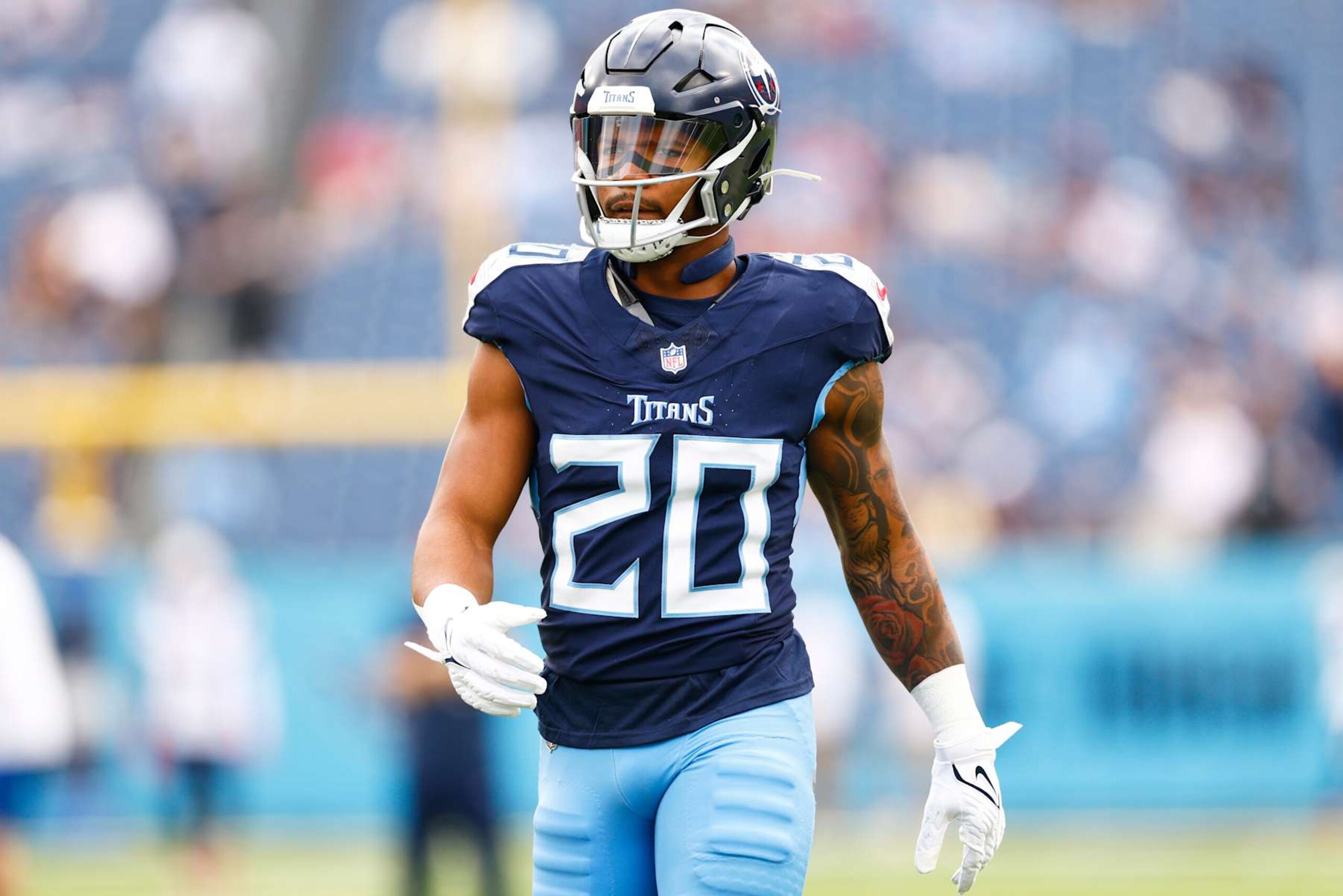 Titans RB Tony Pollard Titans RB Tony Pollard