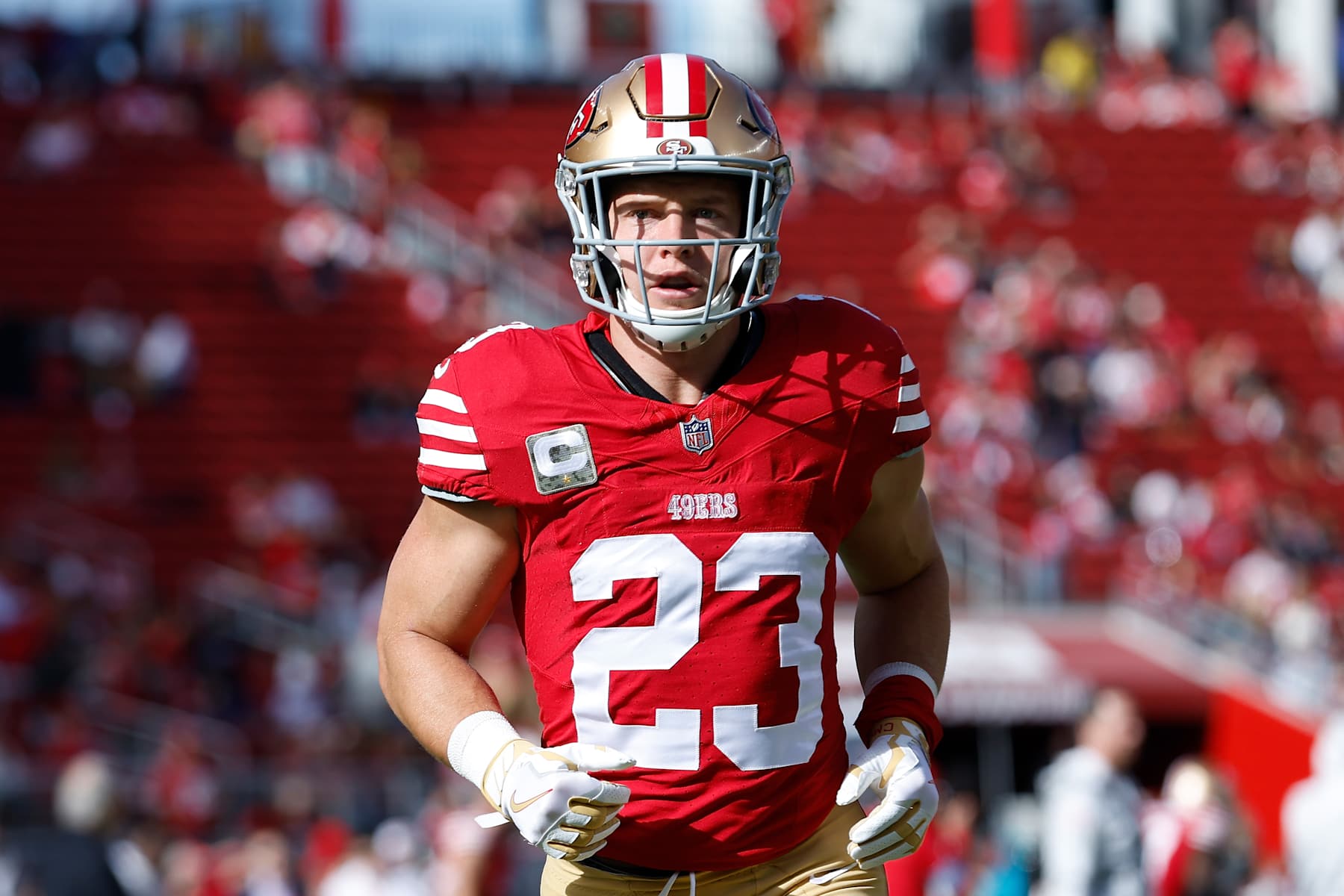 49ers RB Christian McCaffrey