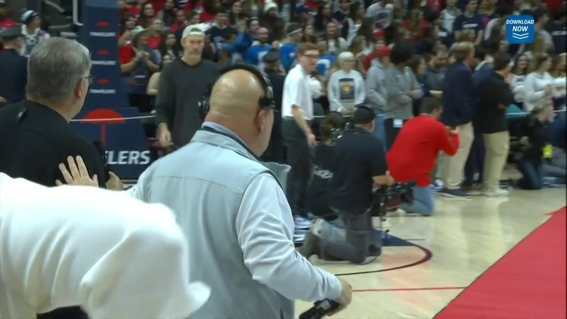 UConn Brought Geno Live Goat