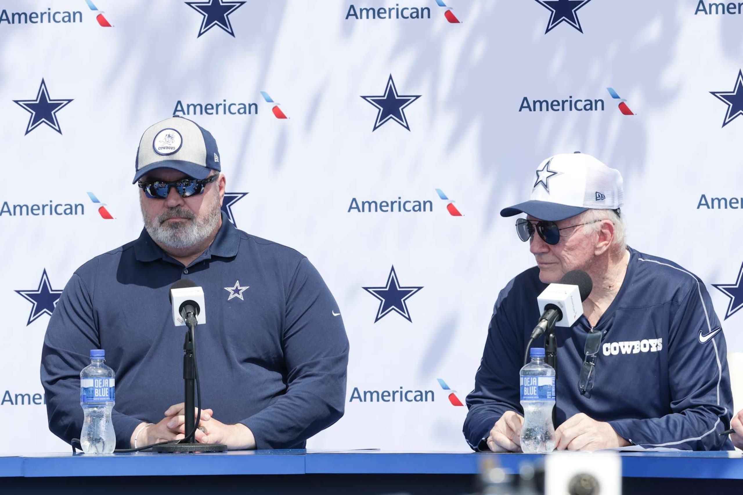 Mike McCarthy, left, and Jerry Jones Mike McCarthy, left, and Jerry Jones
