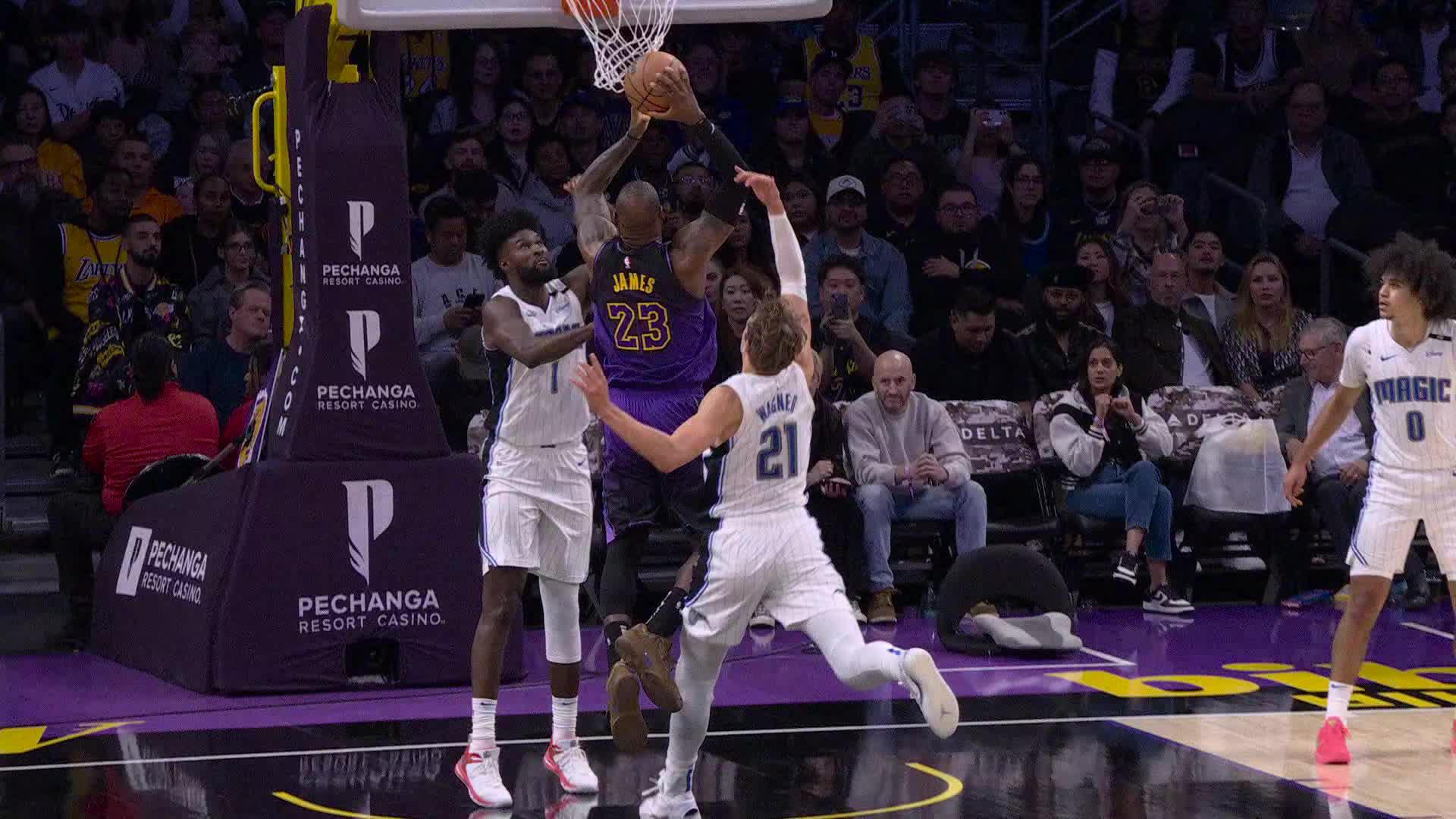 LeBron Poster on Magic