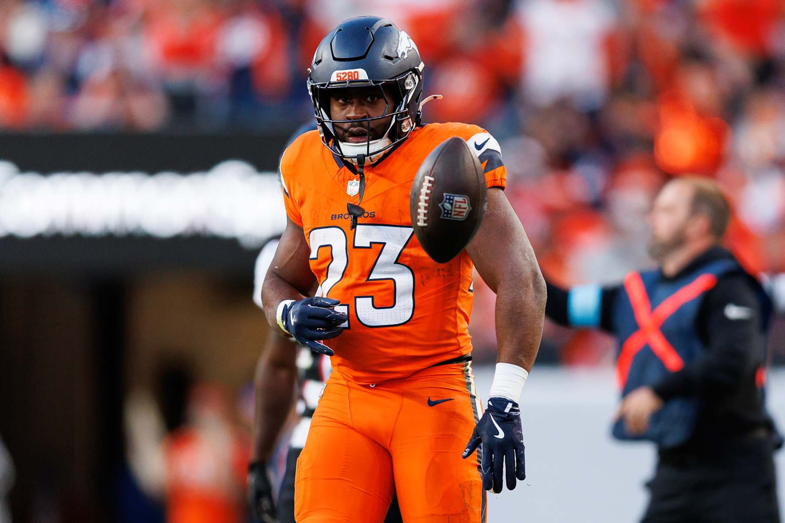 Broncos RB Audric Estime