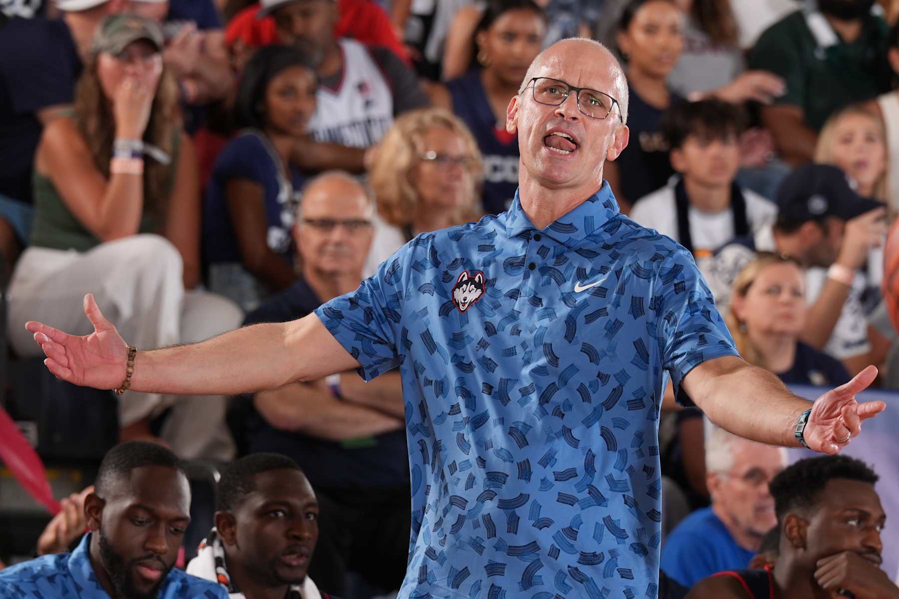 UConn head coach Dan Hurley