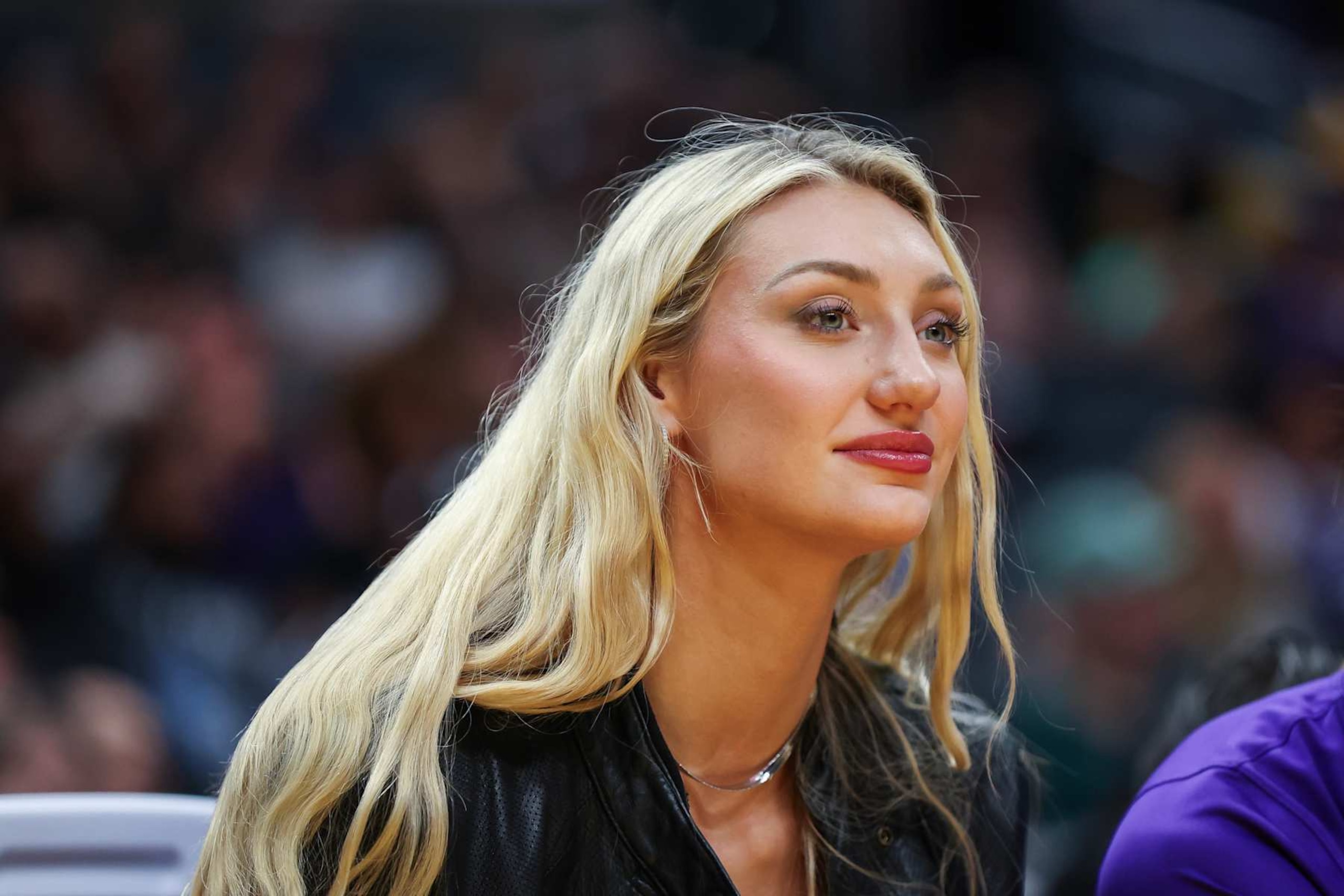 LOS ANGELES, CALIFORNIA - JULY 09: Cameron Brink #22 of the Los Angeles Sparks looks on from the bench during the second half of the game against the Minnesota Lynx at Crypto.com Arena on July 09, 2024 in Los Angeles, California. NOTE TO USER: User expressly acknowledges and agrees that, by downloading and/or using this Photograph, user is consenting to the terms and conditions of the Getty Images License Agreement. (Photo by Meg Oliphant/Getty Images) LOS ANGELES, CALIFORNIA - JULY 09: Cameron Brink #22 of the Los Angeles Sparks looks on from the bench during the second half of the game against the Minnesota Lynx at Crypto.com Arena on July 09, 2024 in Los Angeles, California. NOTE TO USER: User expressly acknowledges and agrees that, by downloading and/or using this Photograph, user is consenting to the terms and conditions of the Getty Images License Agreement. (Photo by Meg Oliphant/Getty Images)
