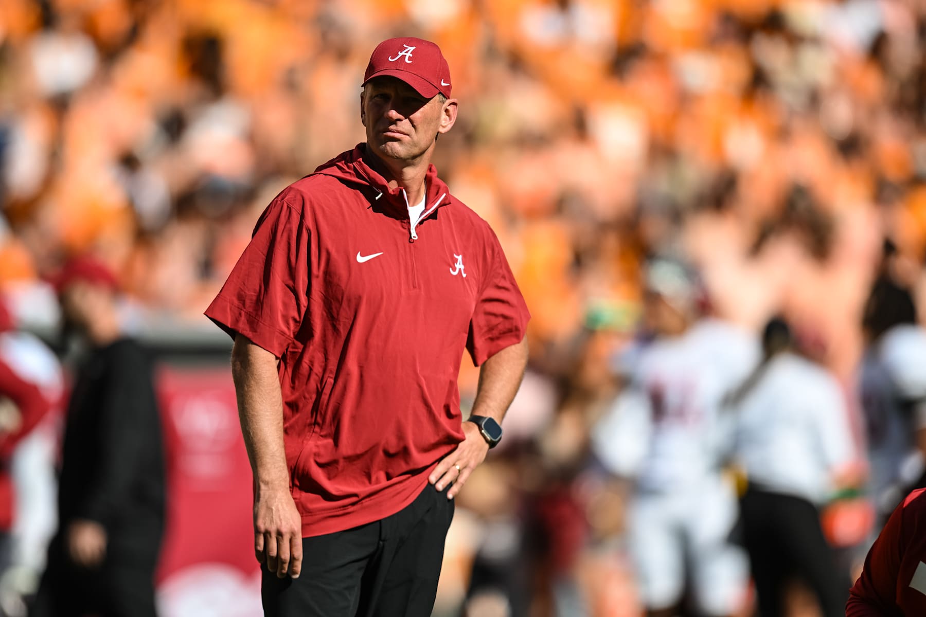 Alabama head coach Kalen DeBoer