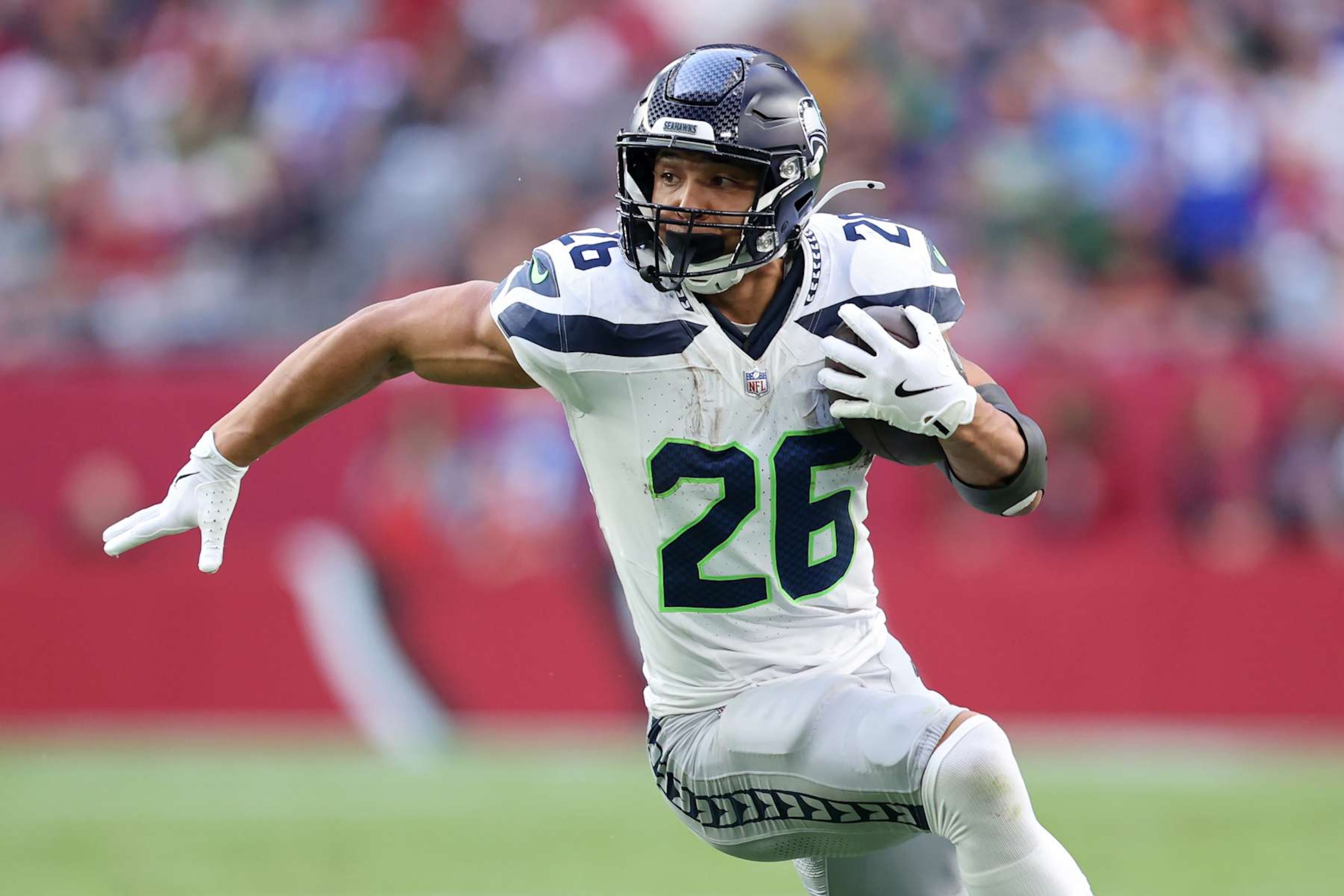 Seahawks RB Zach Charbonnet Seahawks RB Zach Charbonnet