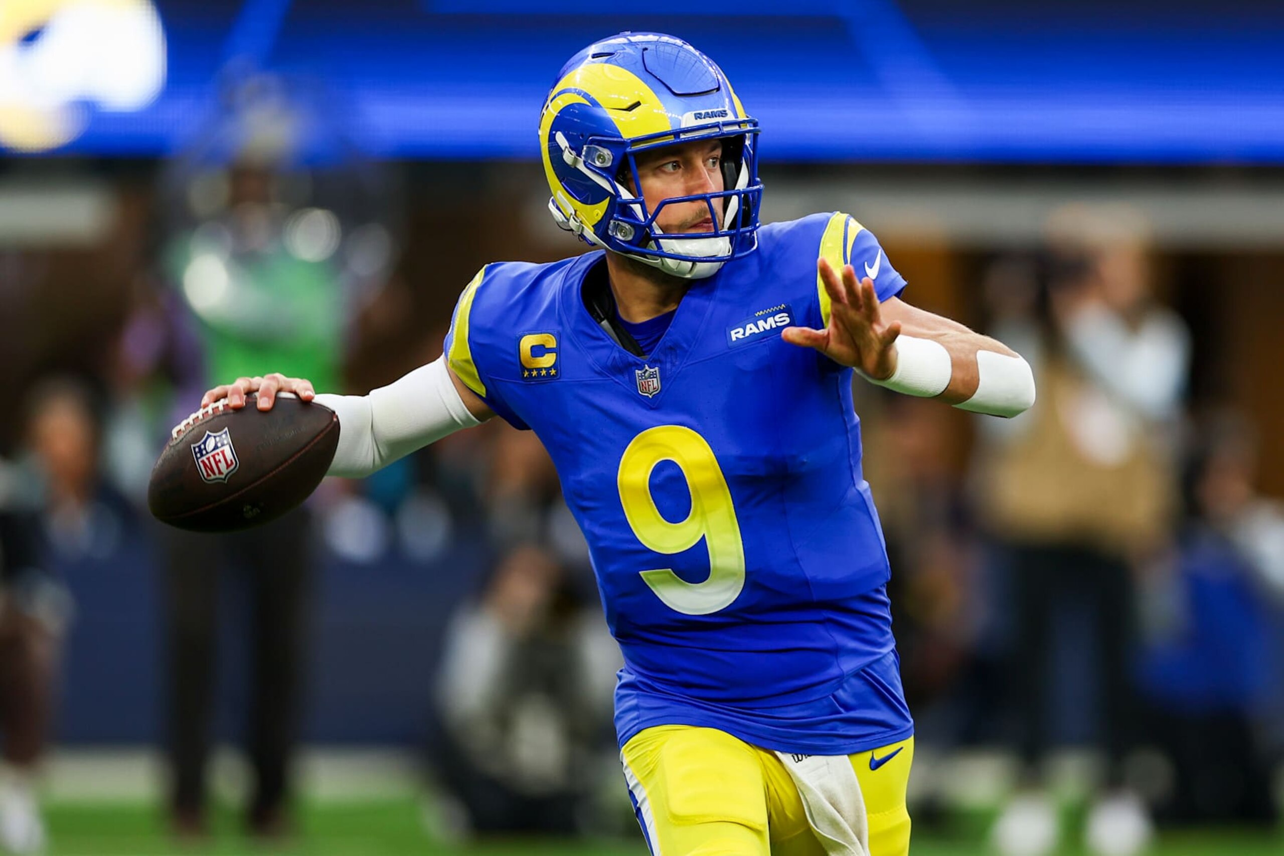 Rams QB Matthew Stafford Rams QB Matthew Stafford