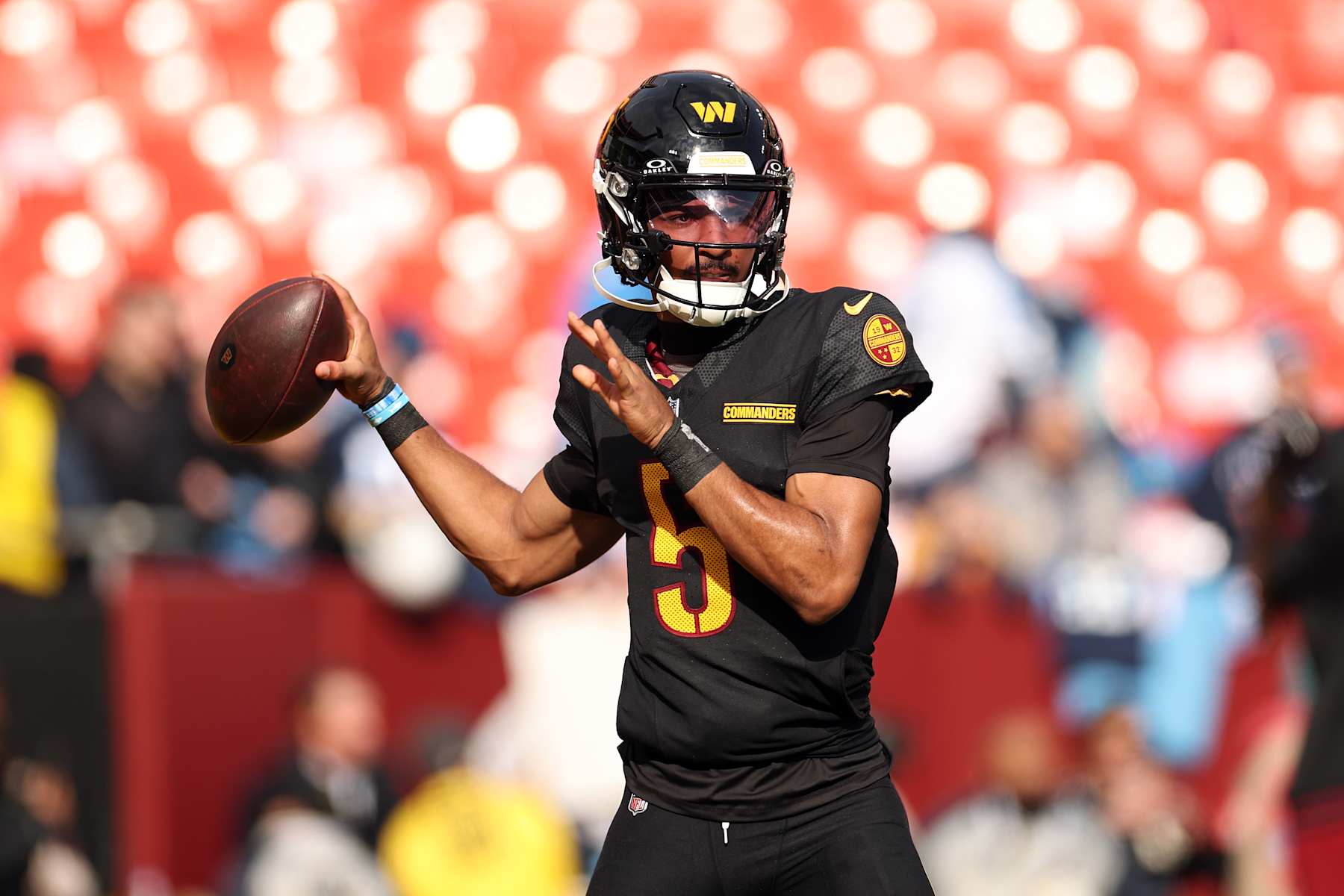 Commanders QB Jayden Daniels