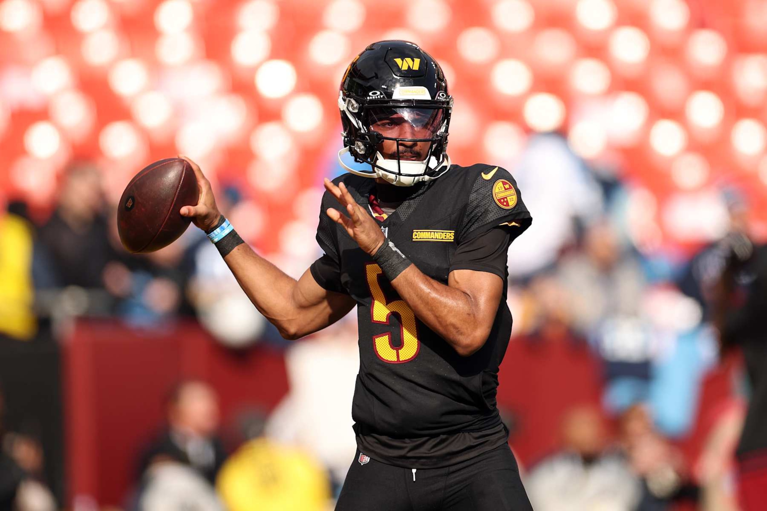 Commanders QB Jayden Daniels