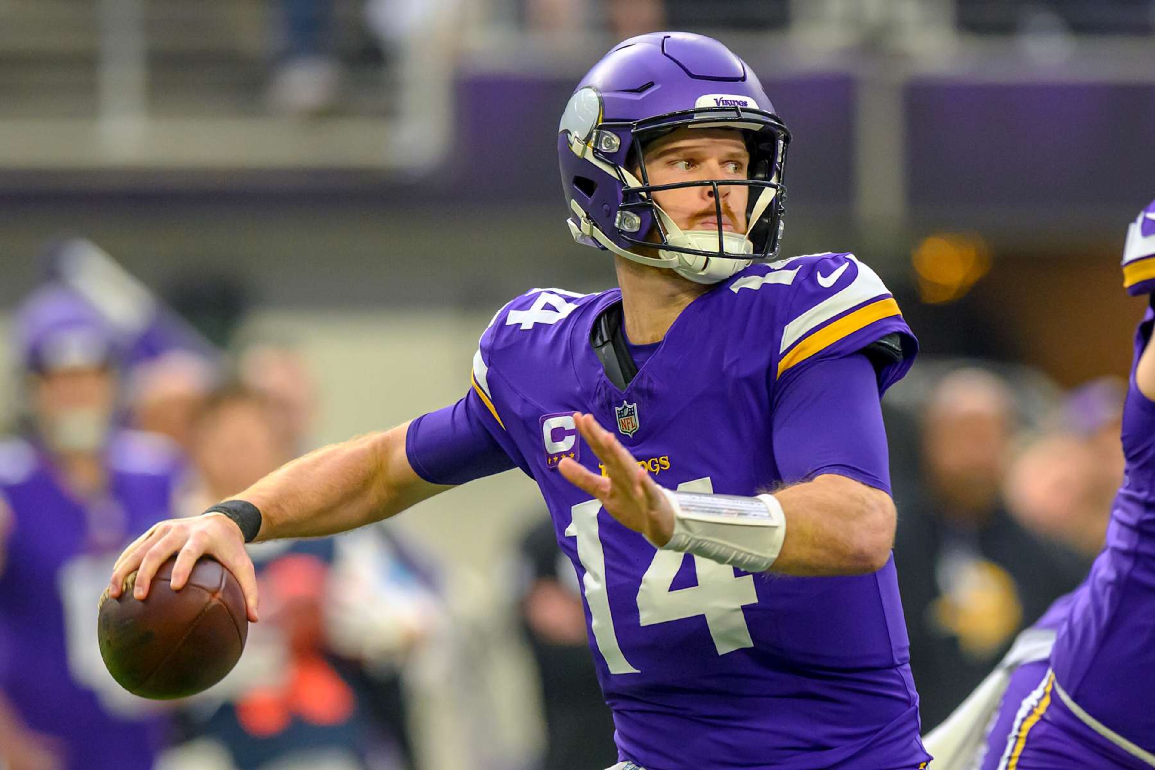 Vikings QB Sam Darnold Vikings QB Sam Darnold