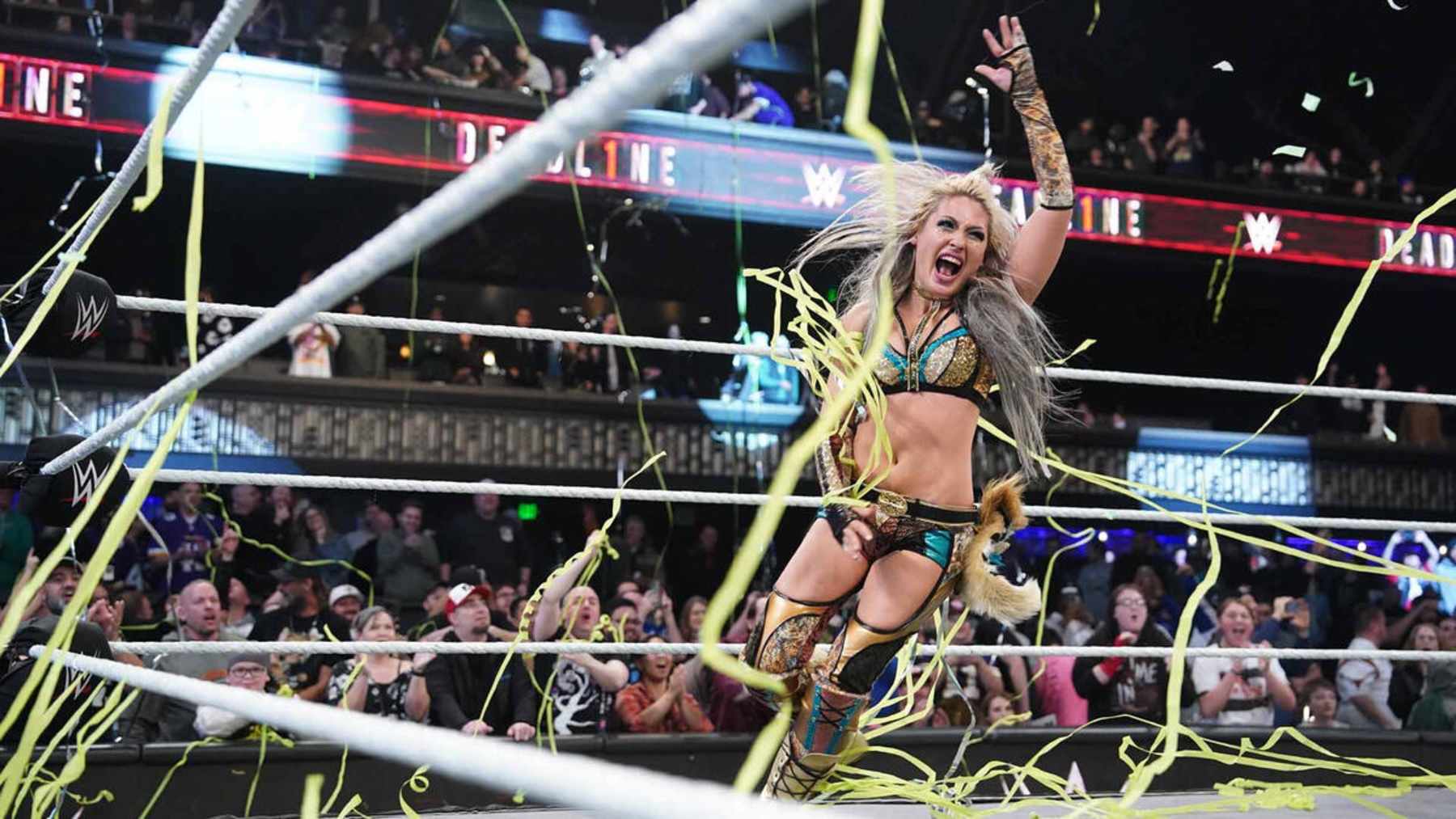 Giulia won the women's Iron Survivor Challenge, guaranteeing a rematch with Roxanne Perez.