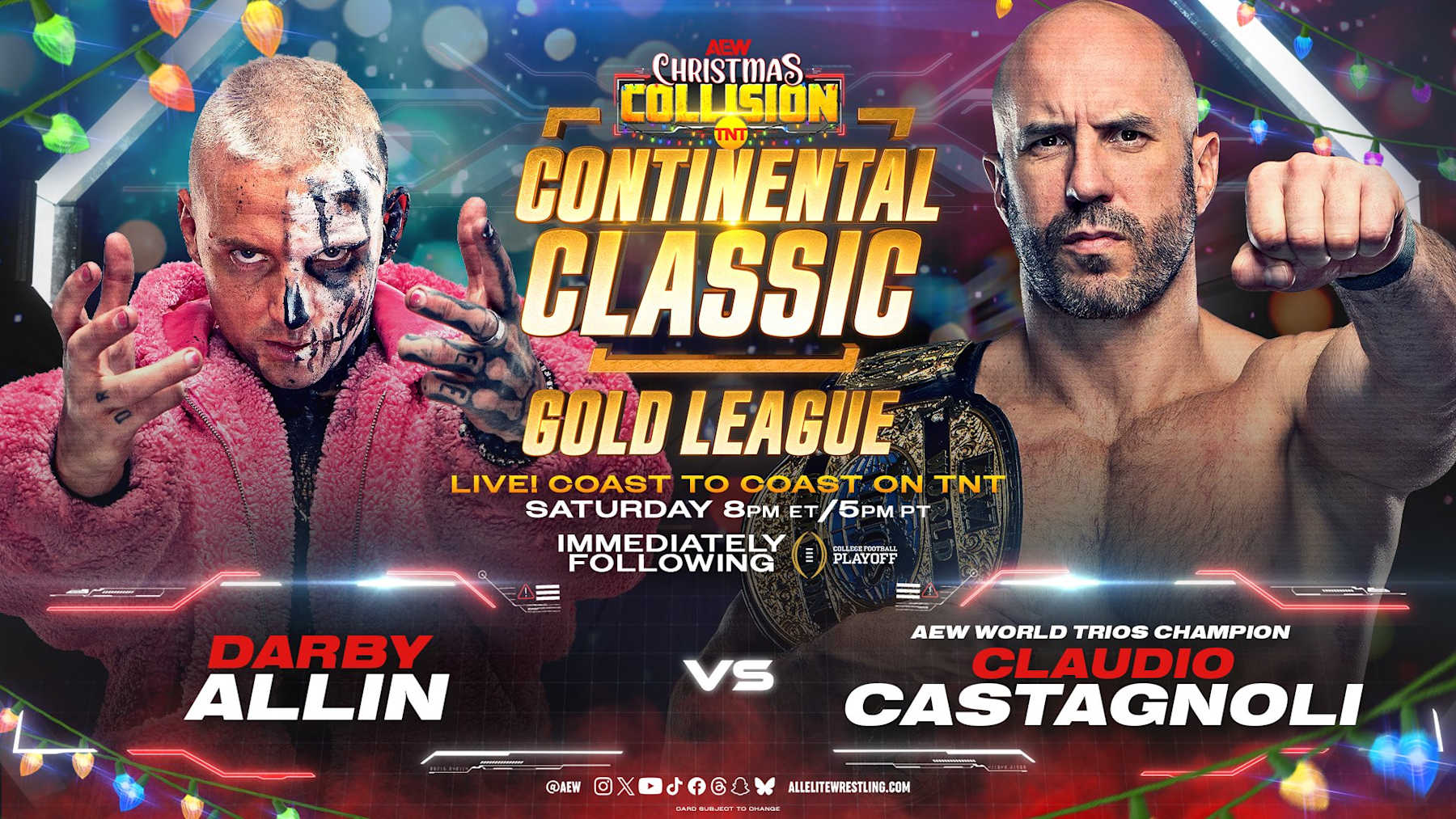 AEW Christmas Collision Results: Winners, Live Grades, Reaction and ...