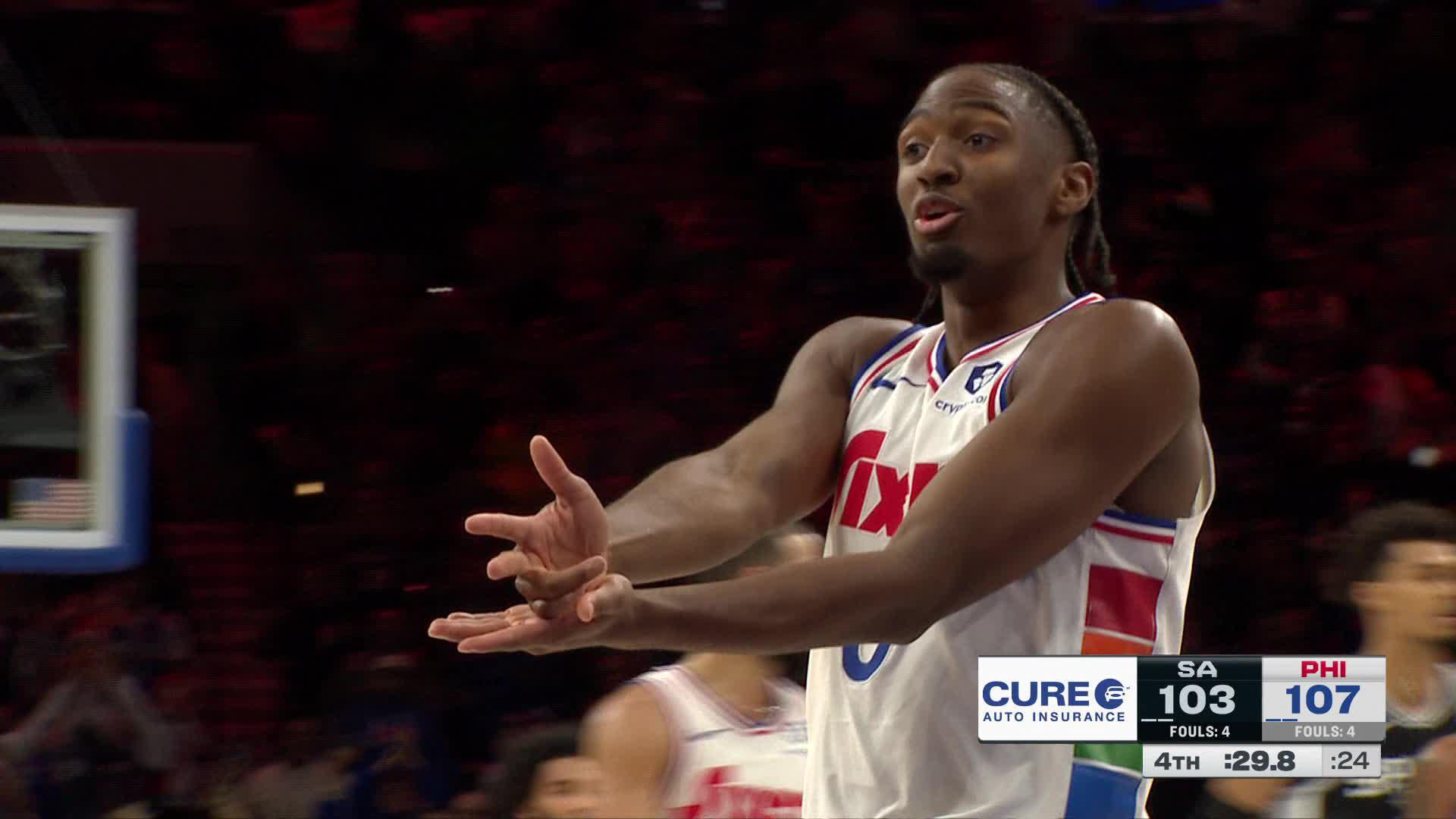 Tyrese Maxey Dagger Triple