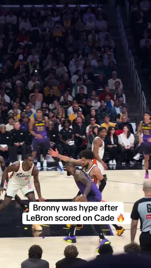 Bronny Hype After Bron Bucket