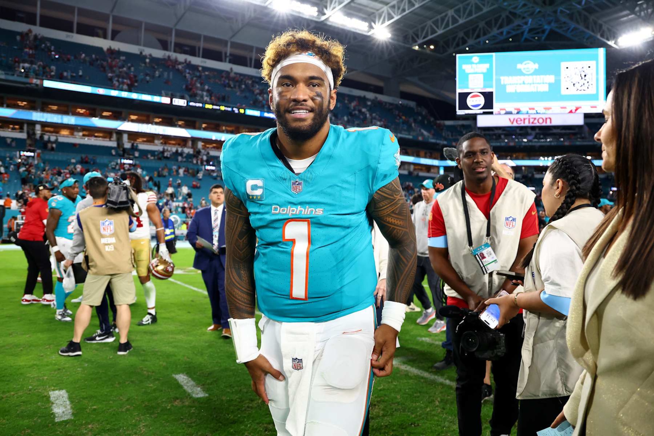Dolphins QB Tua Tagovailoa